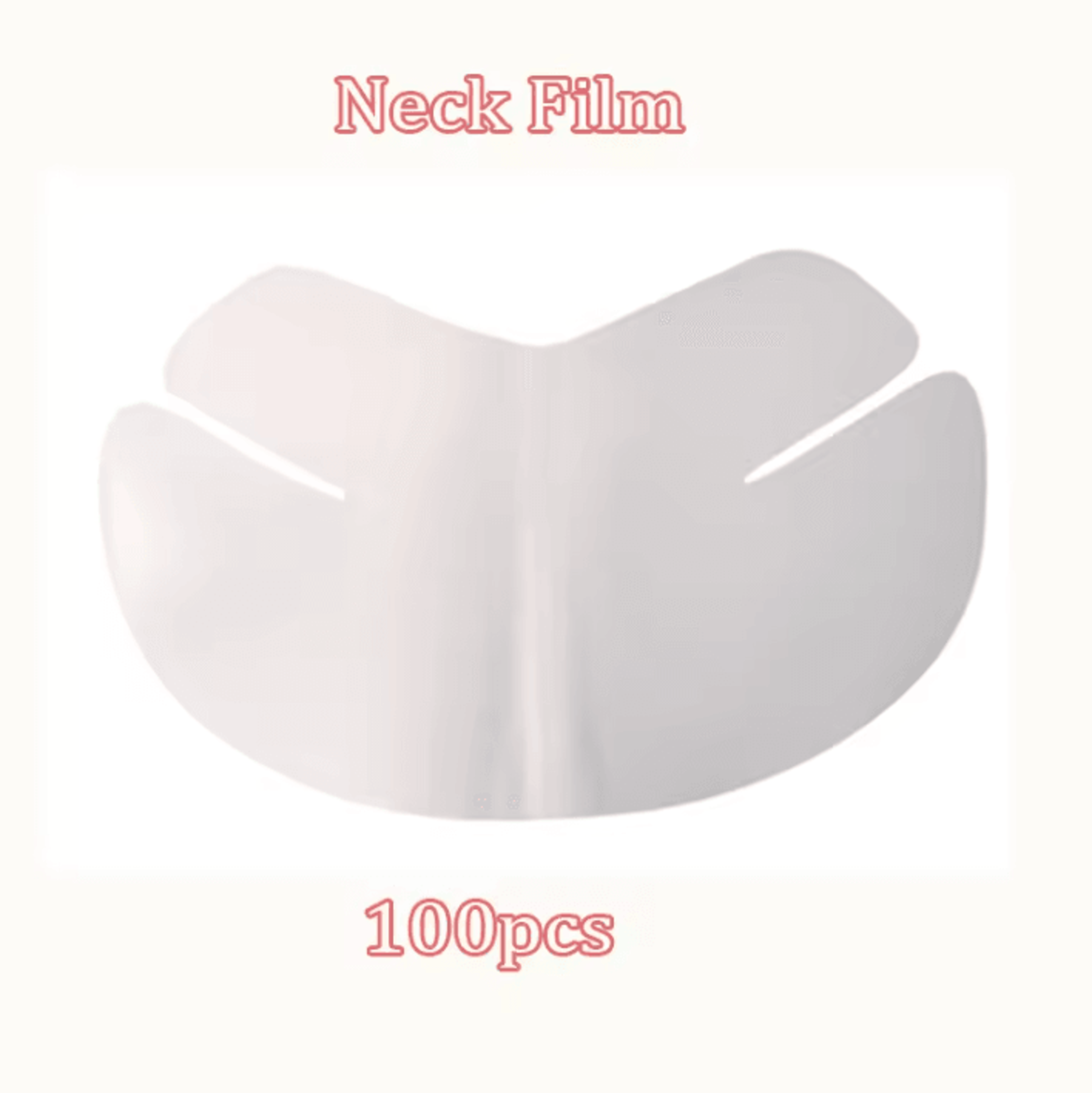 Disposable Transparent PE Facial Mask Film Full Face Beauty Wrap For Skincare Treatments And Salon  3