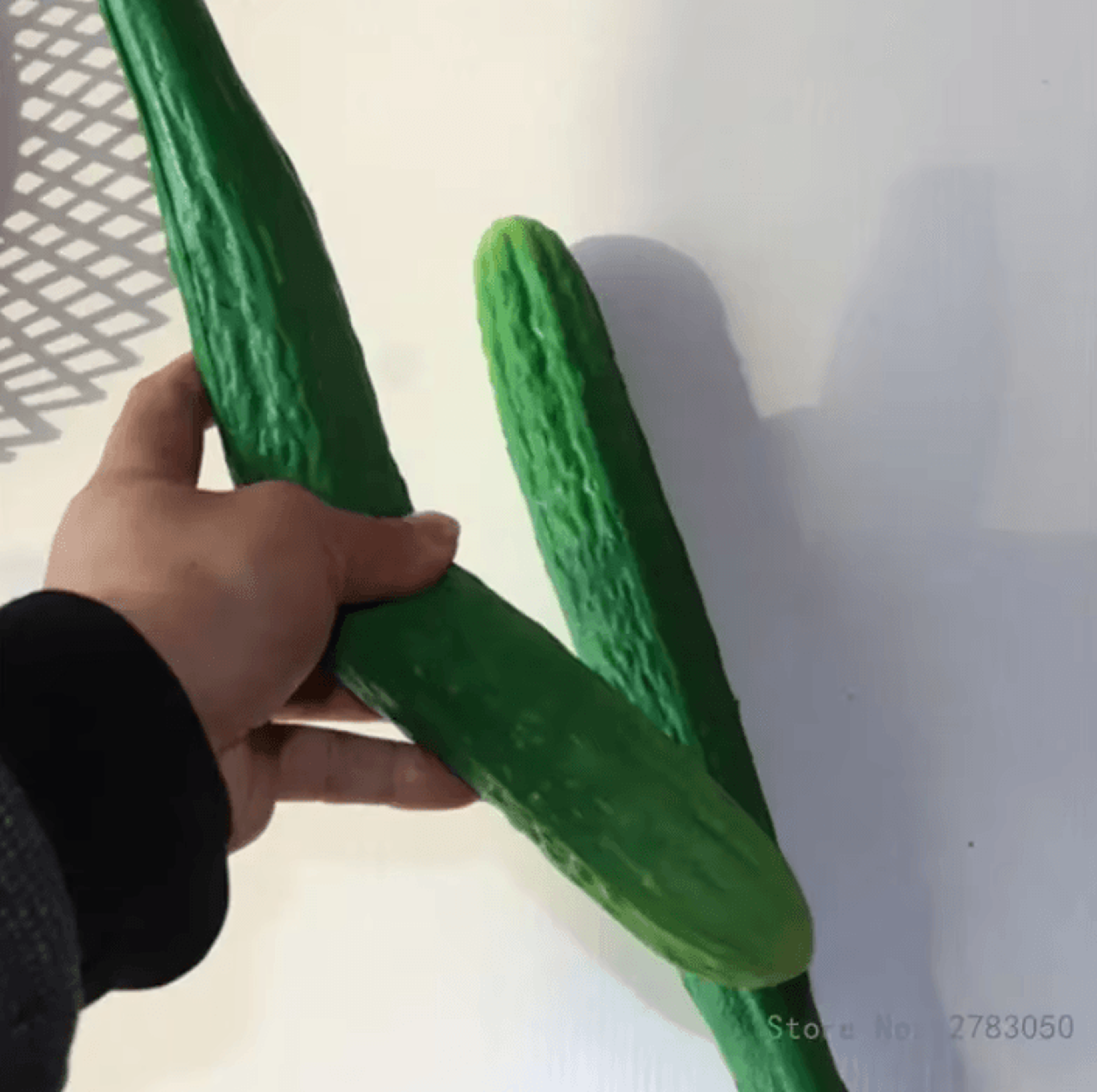 Realistic Artificial Vegetable Ornaments Soft Fake Eggplant And Cucumber Replicas For Kitchen Decor 2