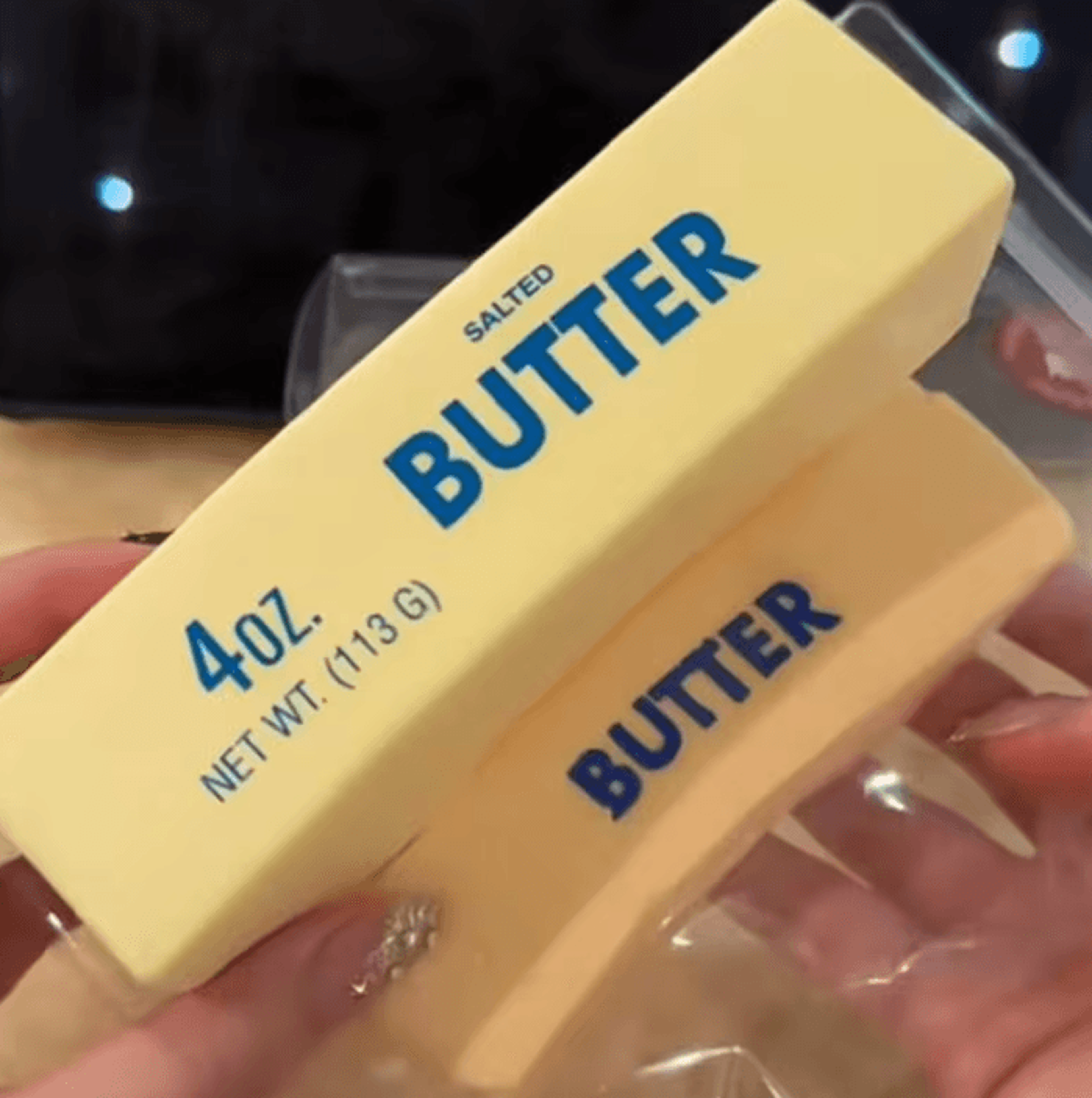 Slow Rising Butter Stick Squishy Toy Soft Squeeze Fidget Stress Relief Toy For Adults And Kids 0