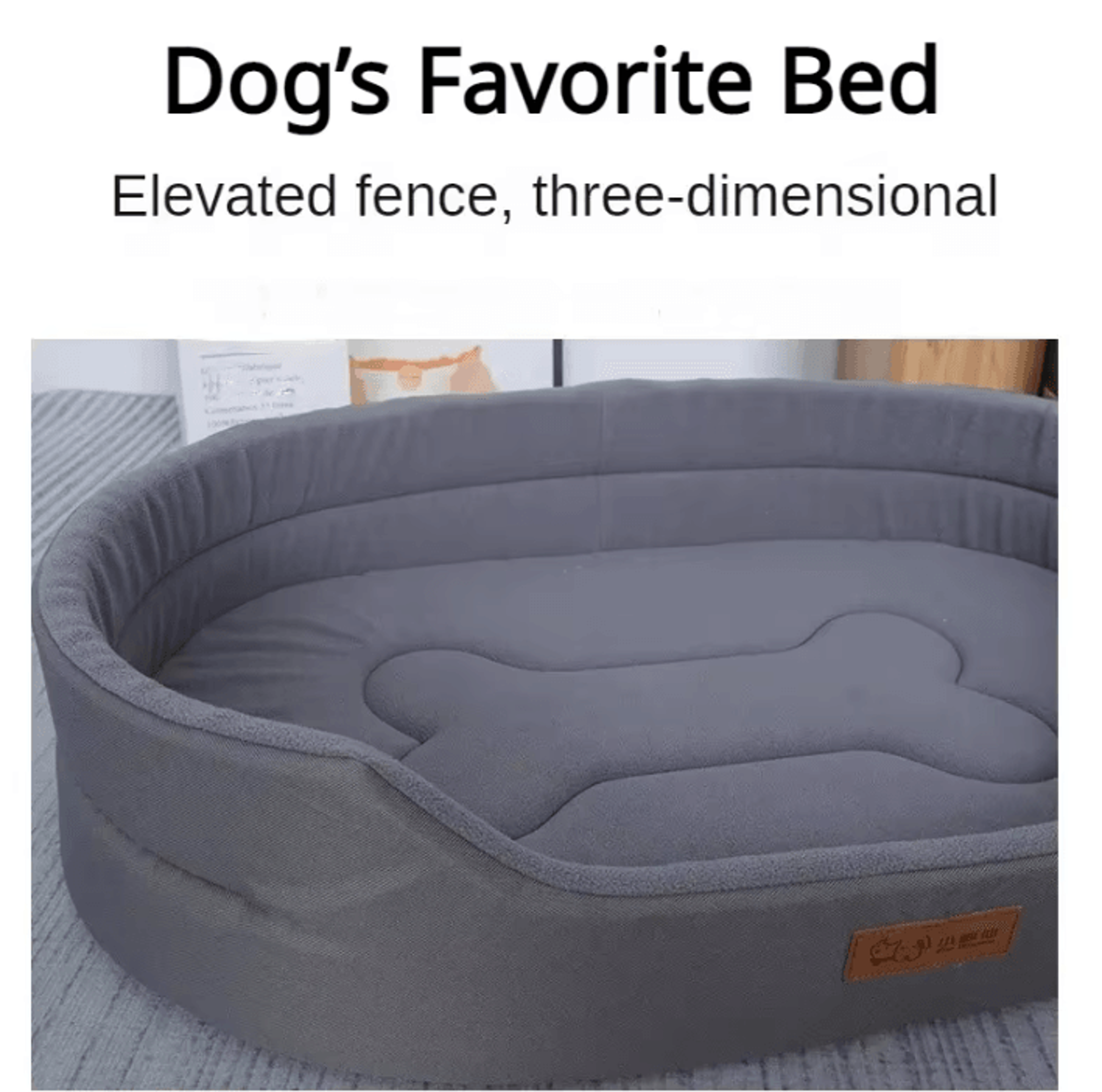 Fluffy Winter Dog Bed Cushion Soft Warm Pet Sofa Mat For Small Medium And Large Dogs And Cats 2