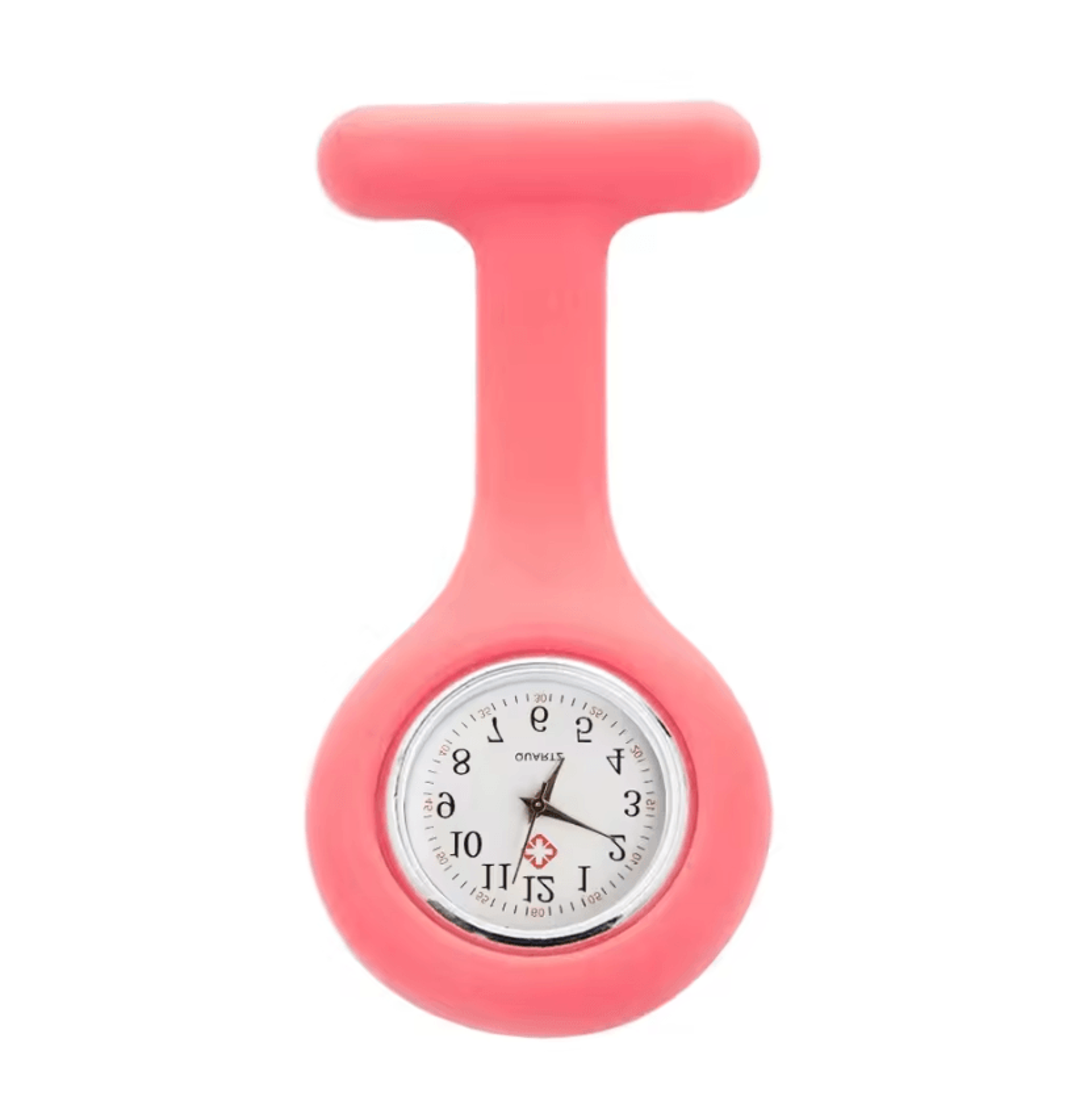 Silicone Nurse Fob Pocket Watch Clip On Medical Brooch Watch For Doctors Nurses And Healthcare Prof 2