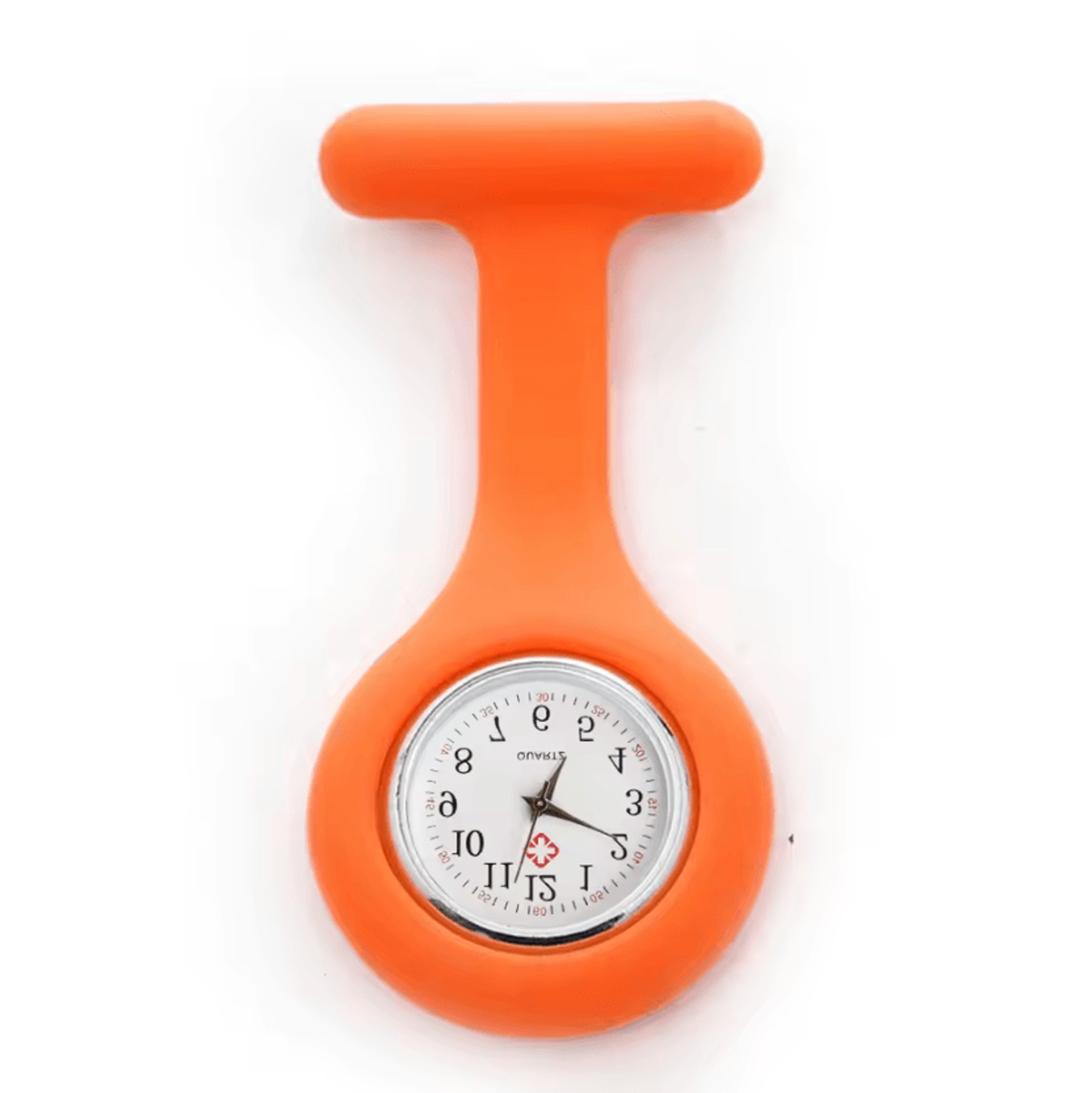 Silicone Nurse Fob Pocket Watch Clip On Medical Brooch Watch For Doctors Nurses And Healthcare Prof 6