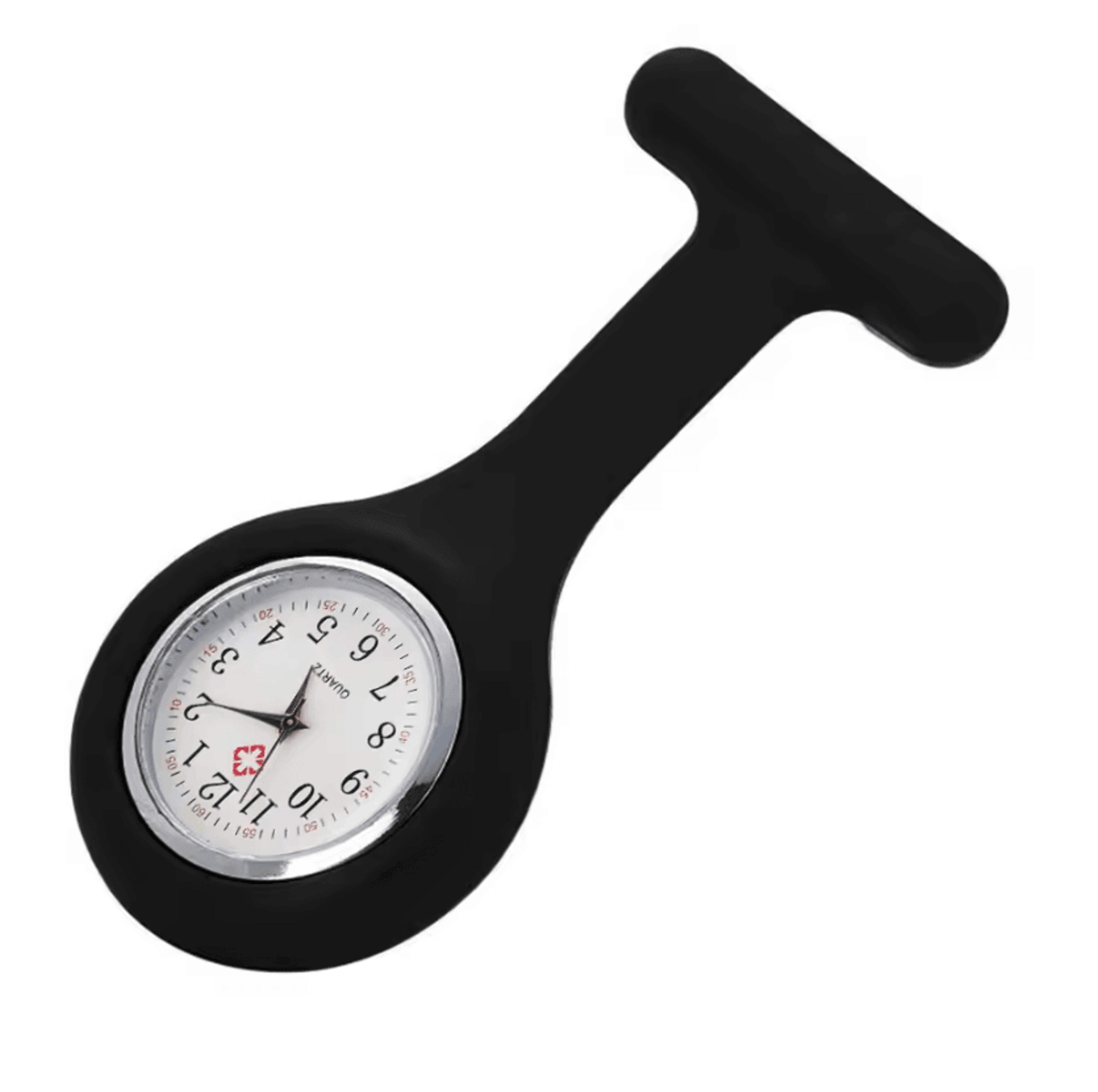 Mini Silicone Nurse Pocket Watch With Brooch Pin Compact Clip On Fob Watch For Healthcare Workers A 3