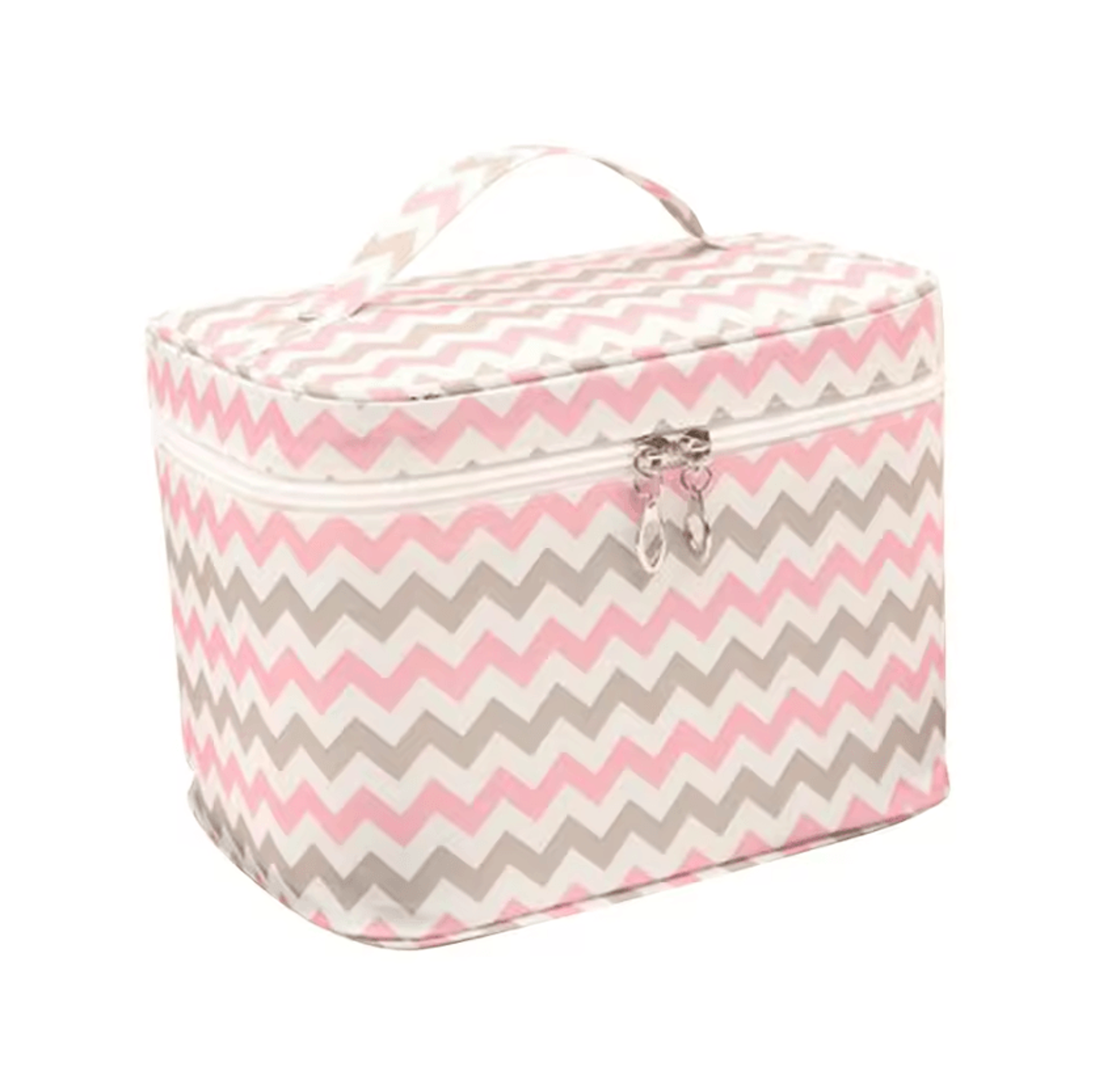 Womens Lace Bowknot Cosmetic Bag Waterproof Polka Dot Makeup Organizer Pouch For Travel And Everyda 4