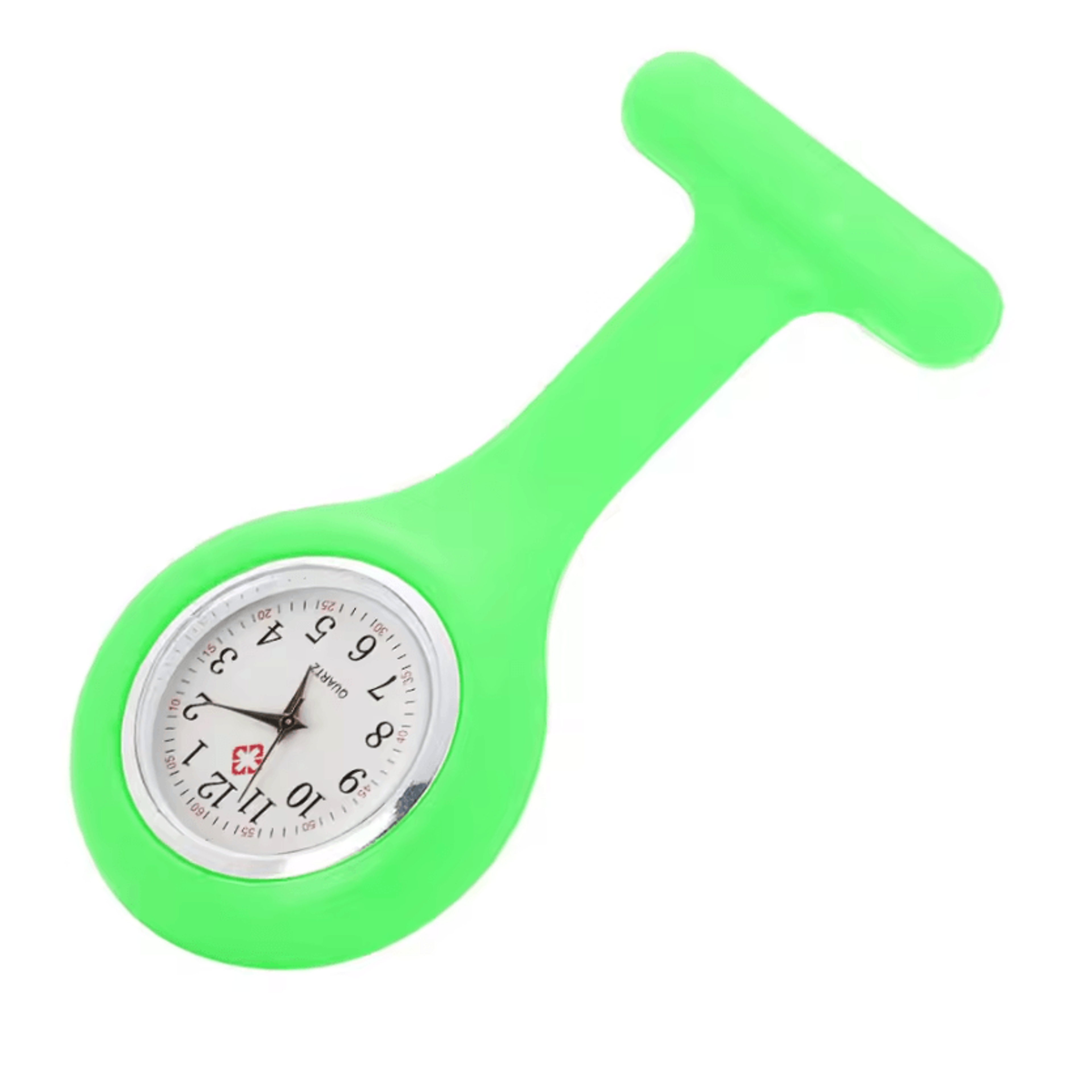 Fashion Silicone Nurse Fob Watch With Brooch Pin Portable Medical Pocket Watch For Doctors And Heal 11
