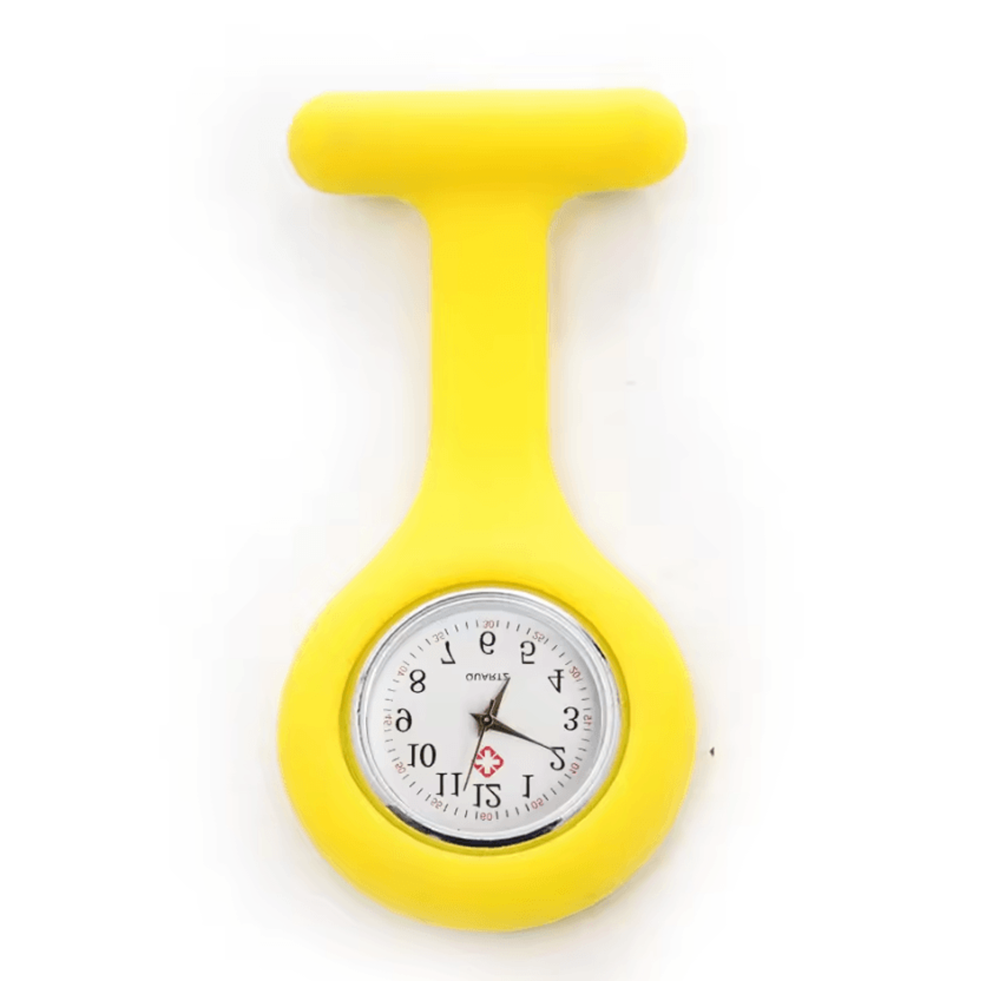 Fashion Silicone Nurse Fob Watch With Brooch Pin Portable Medical Pocket Watch For Doctors And Heal 10