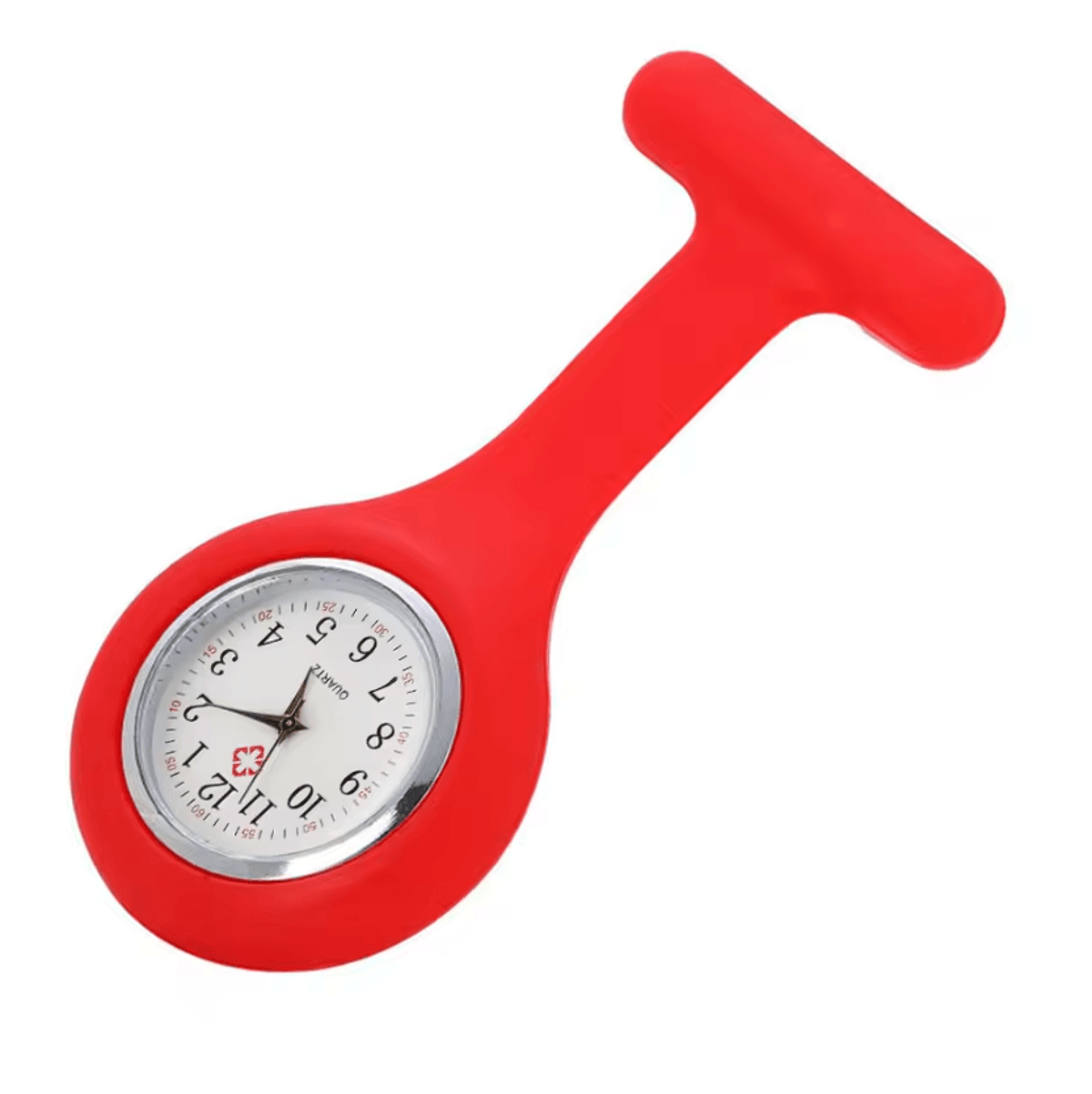 Fashion Silicone Nurse Fob Watch With Brooch Pin Portable Medical Pocket Watch For Doctors And Heal 9