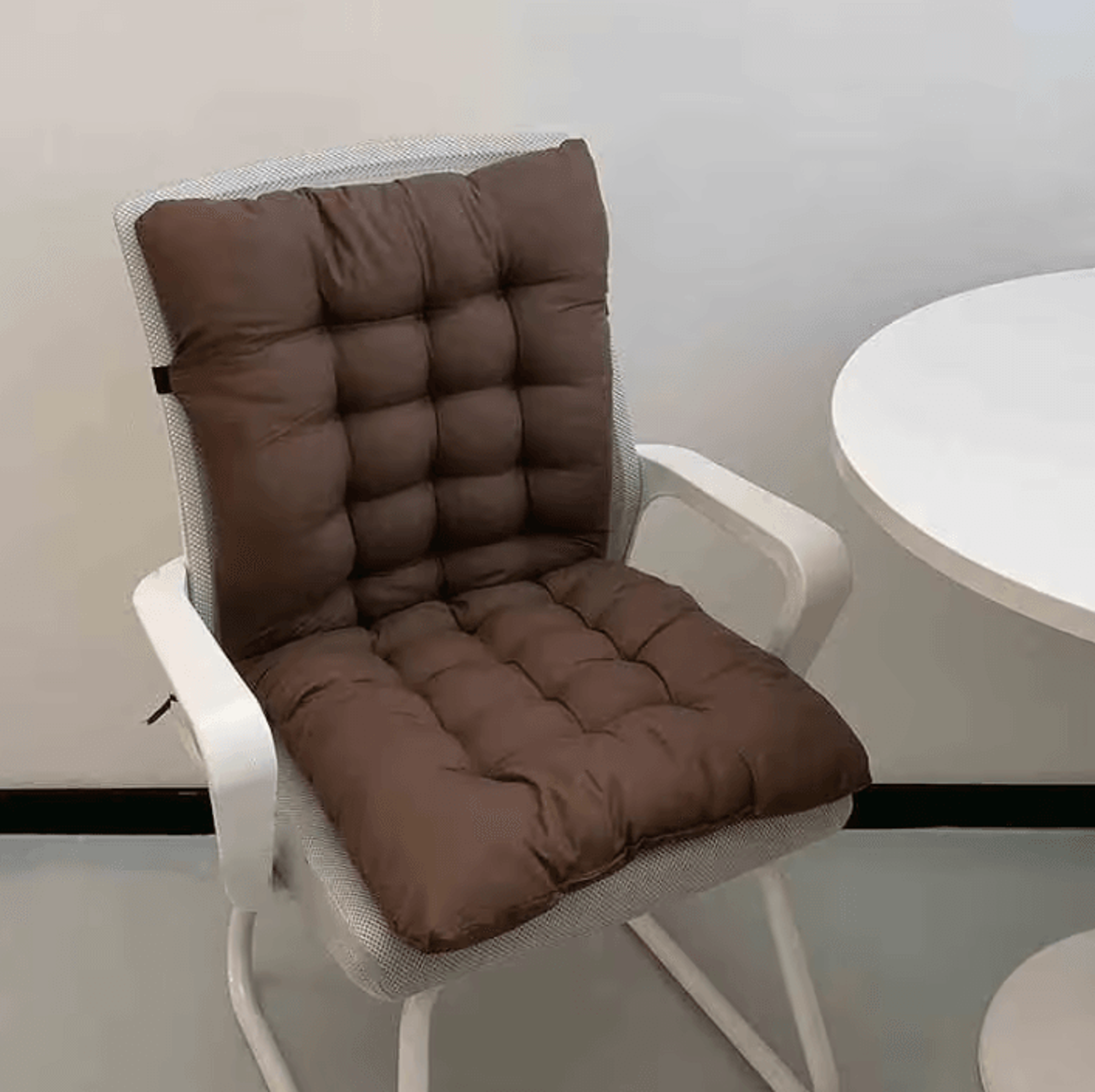Thick Padded Rocking Chair Cushion Non Slip High Back Garden Patio Seat Pad For Outdoor Loungers 0
