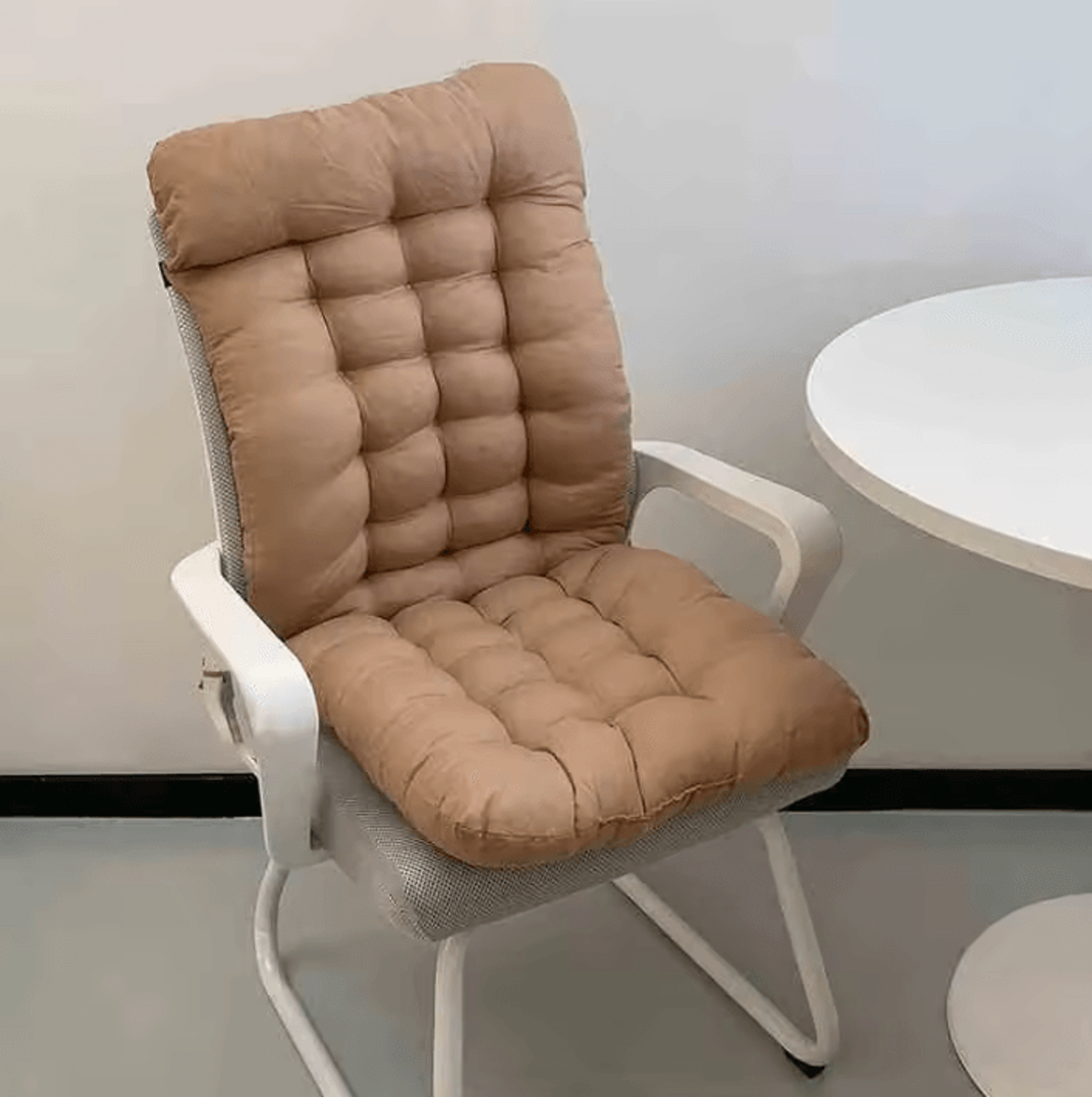 Thick Padded Rocking Chair Cushion Non Slip High Back Garden Patio Seat Pad For Outdoor Loungers 4