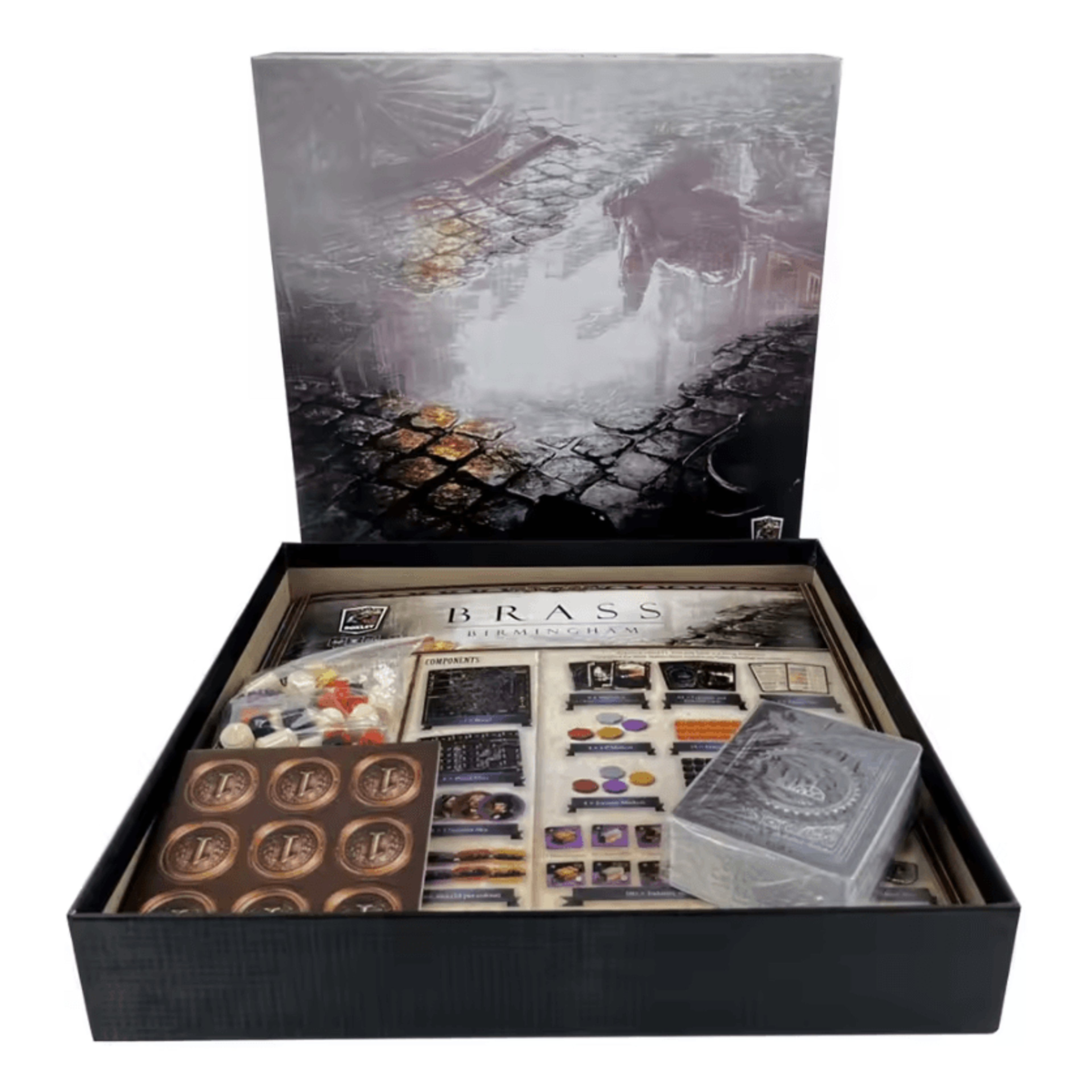 Brass Birmingham Economic Strategy Board Game Interactive Trading And Industrial Development Game F 4