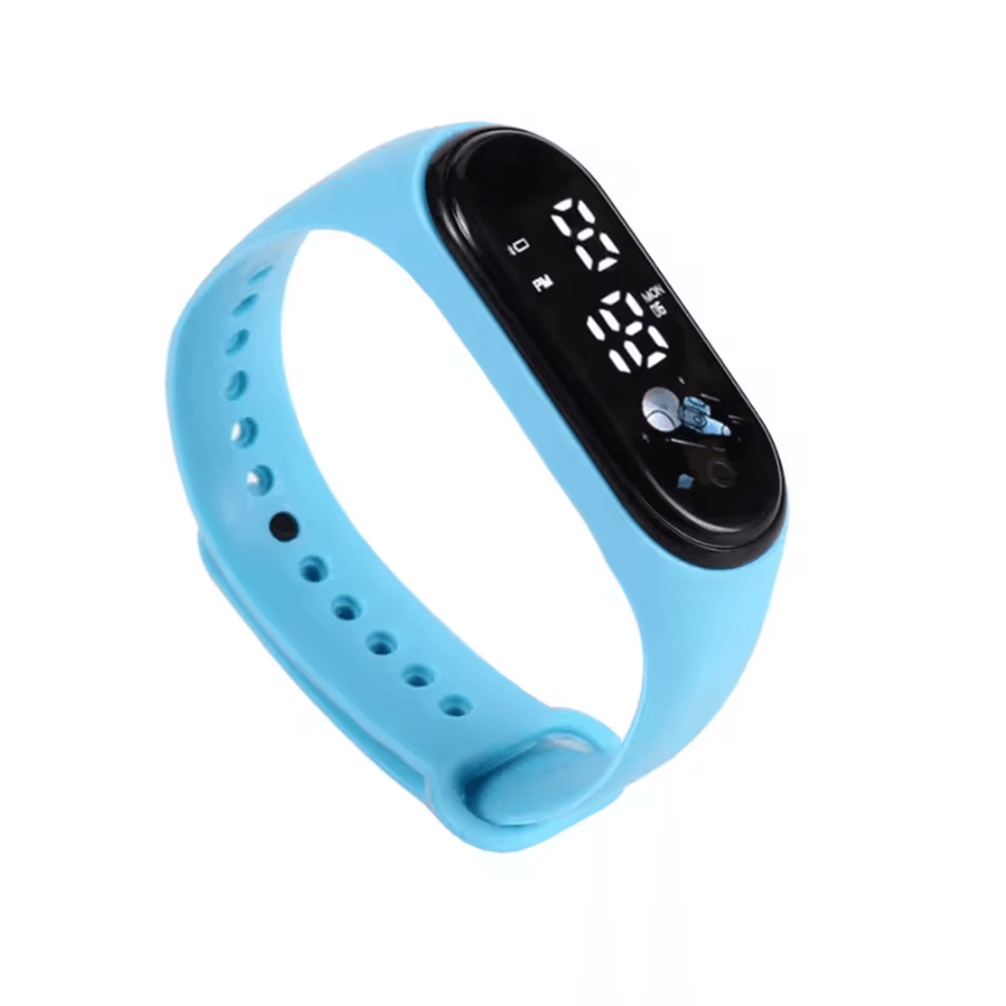 Cartoon LED Digital Kids Watch Cute Bracelet Wristwatch With Time And Month Display For Boys And Gi 8