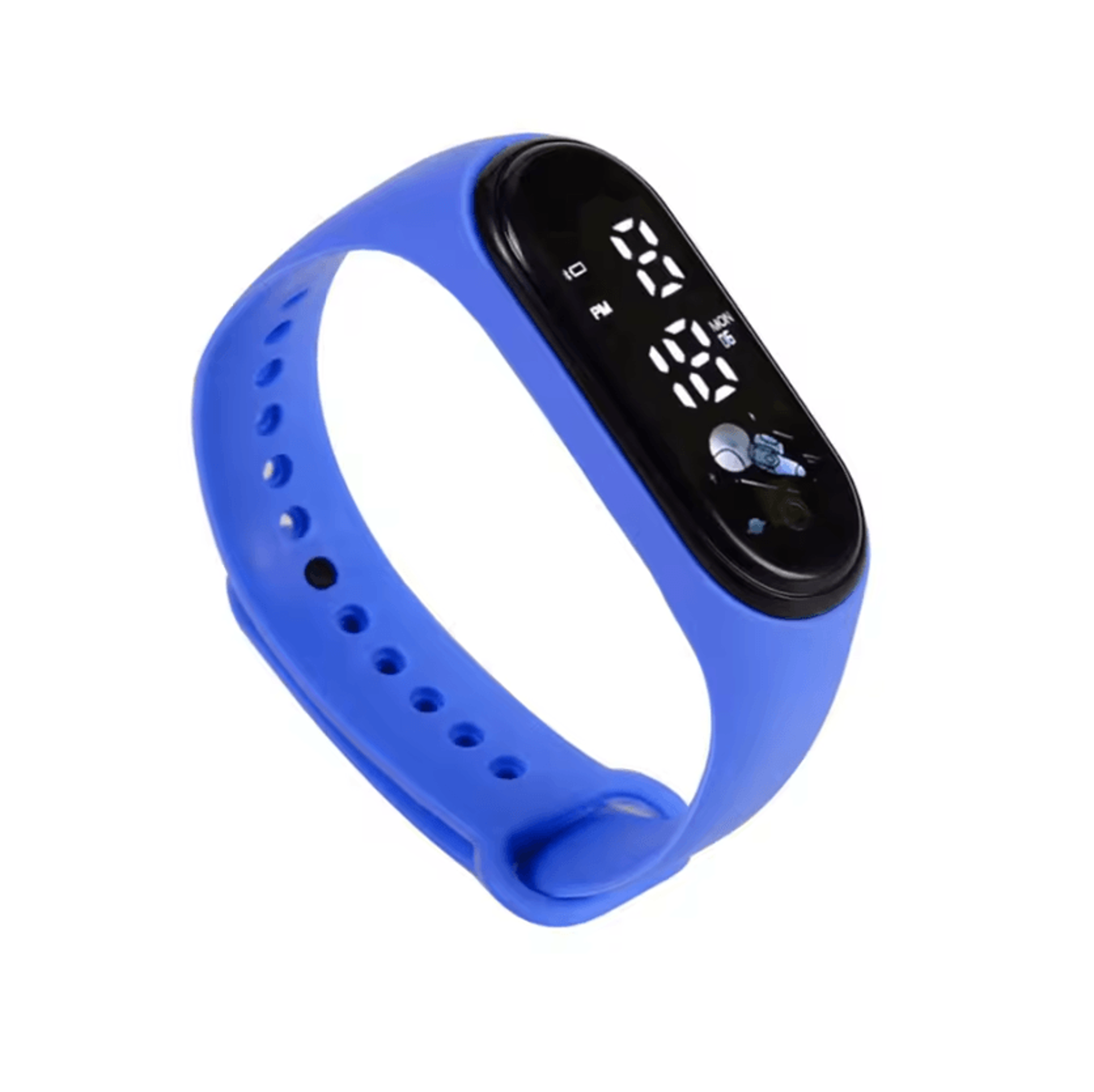 Cartoon LED Digital Kids Watch Cute Bracelet Wristwatch With Time And Month Display For Boys And Gi 7
