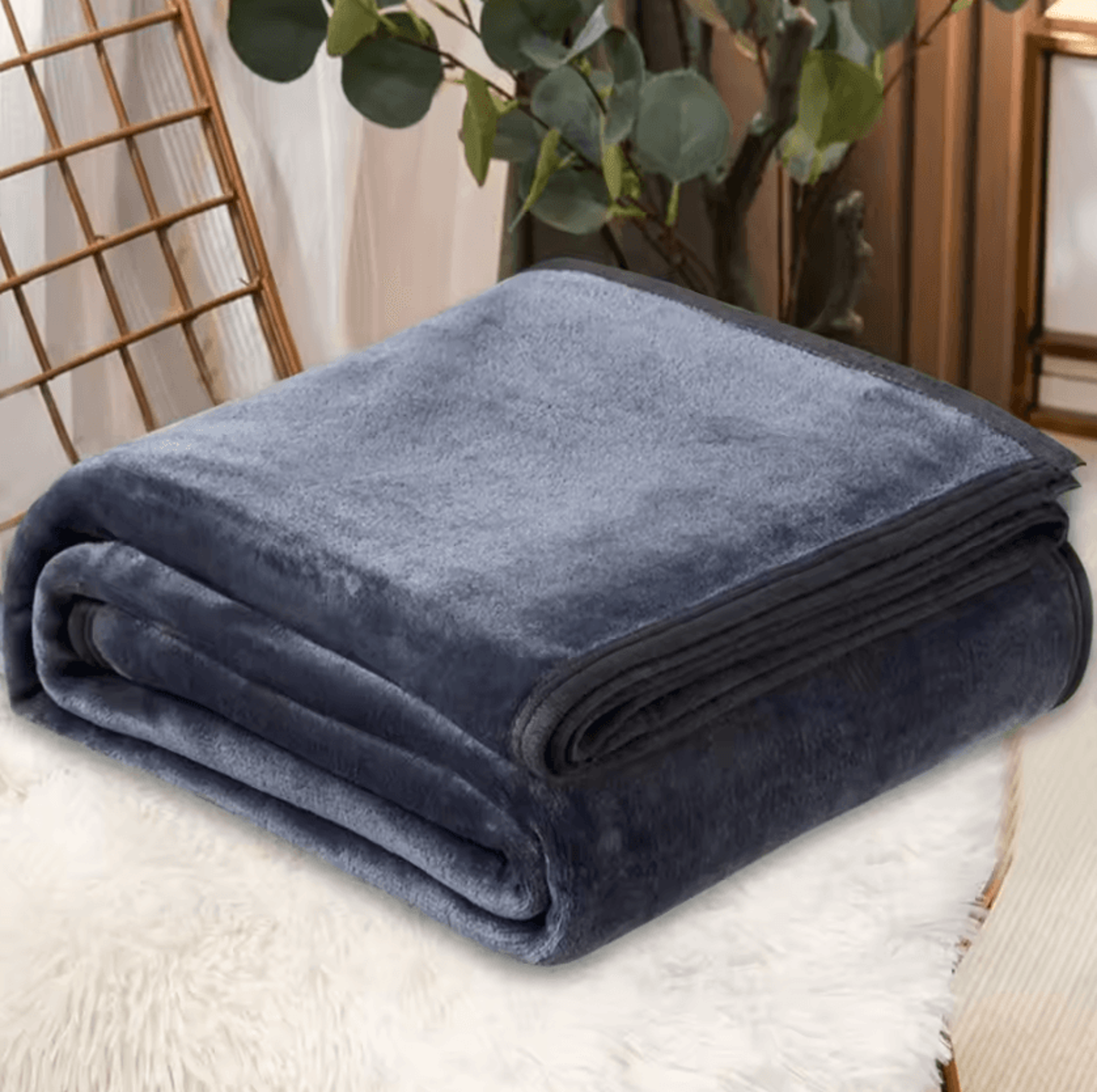 Luxury Soft Fuzzy Fleece Throw Blanket Colorful Plush Microfiber Couch Blanket For Bed Sofa And Tra 13