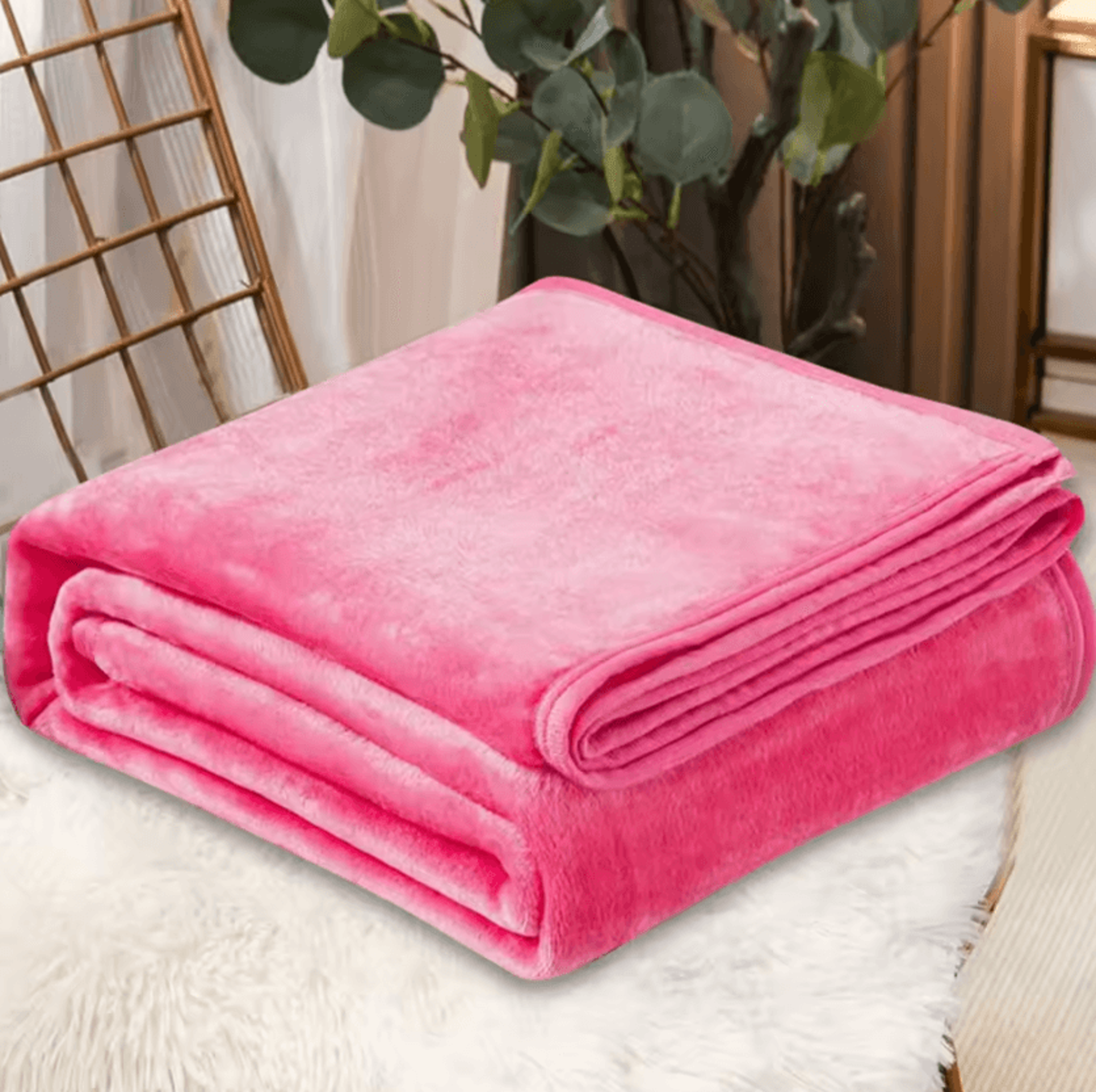 Luxury Soft Fuzzy Fleece Throw Blanket Colorful Plush Microfiber Couch Blanket For Bed Sofa And Tra 12