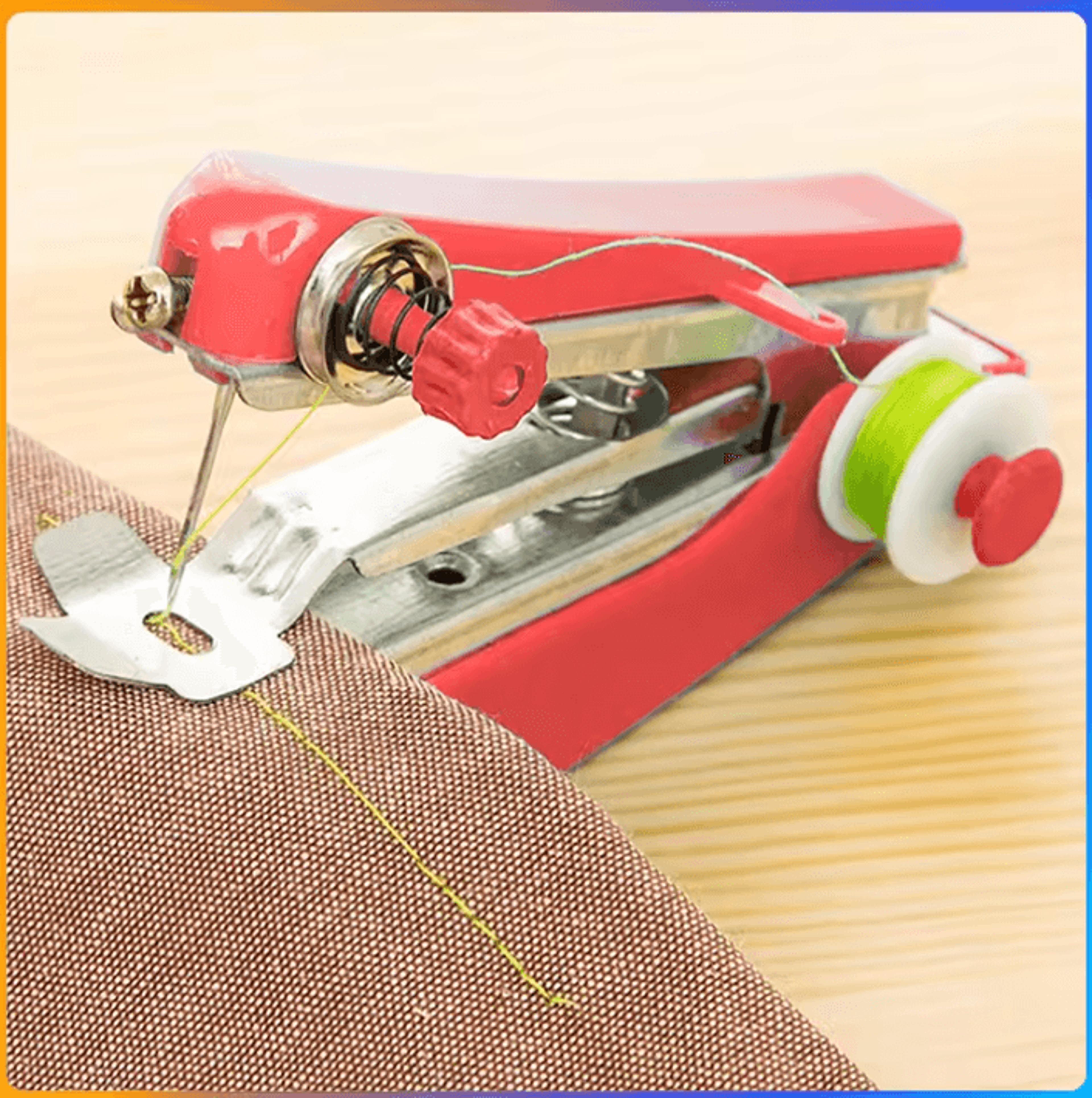 Portable Mini Handheld Sewing Machine Compact Pocket Stitching Tool For Clothing Repairs And Home T 0