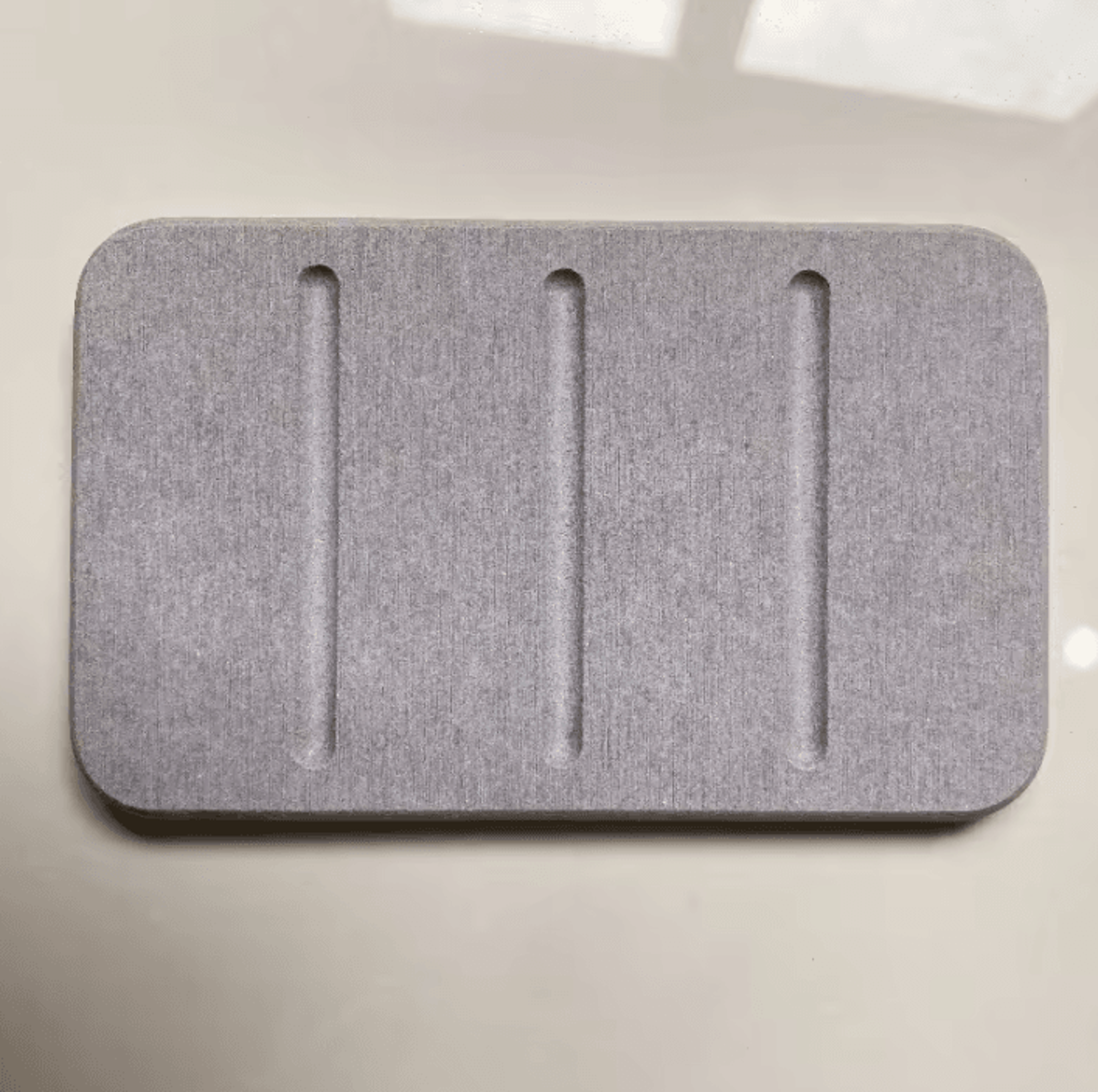 Quick Dry Diatom Mud Soap Dish Absorbent Rectangular Soap Holder Mat For Bathroom Countertop And To 3