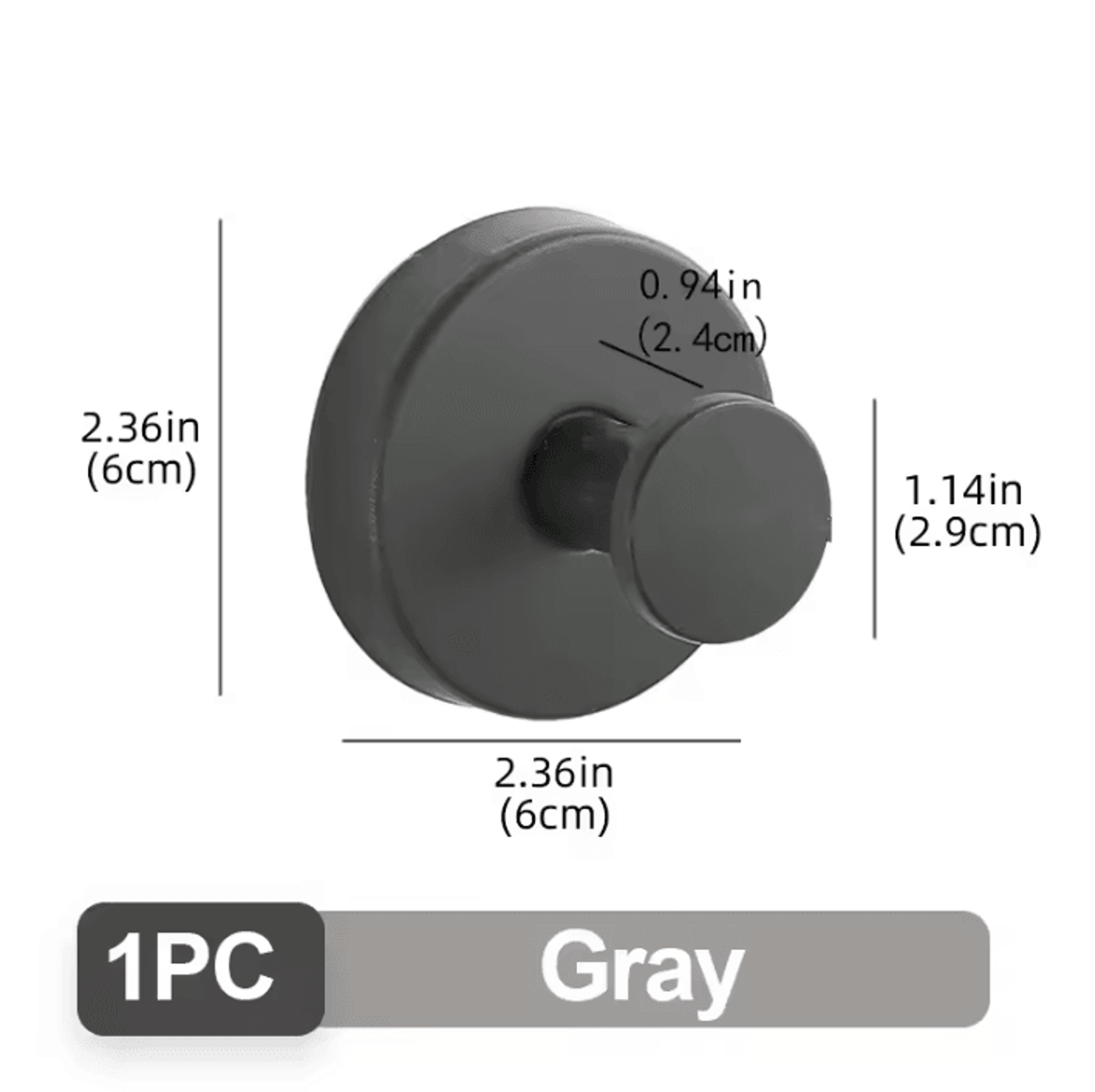 Stainless Steel Suction Cup Wall Hooks Waterproof Reusable Shower Hangers For Bathroom And Home Org 18