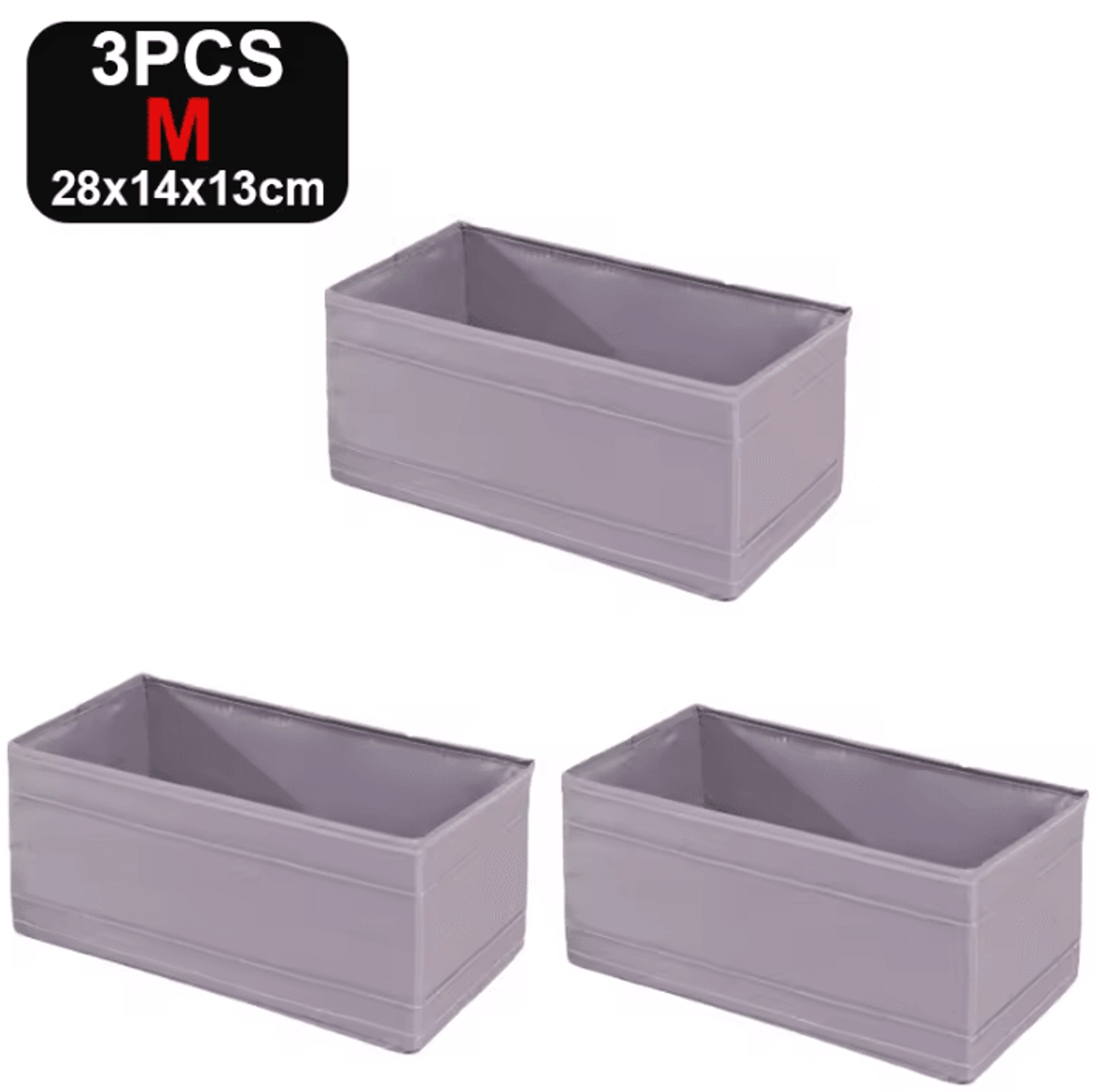 Foldable Oxford Fabric Drawer Organizer Underwear Bra And Clothing Storage Box For Wardrobe Organiz 8