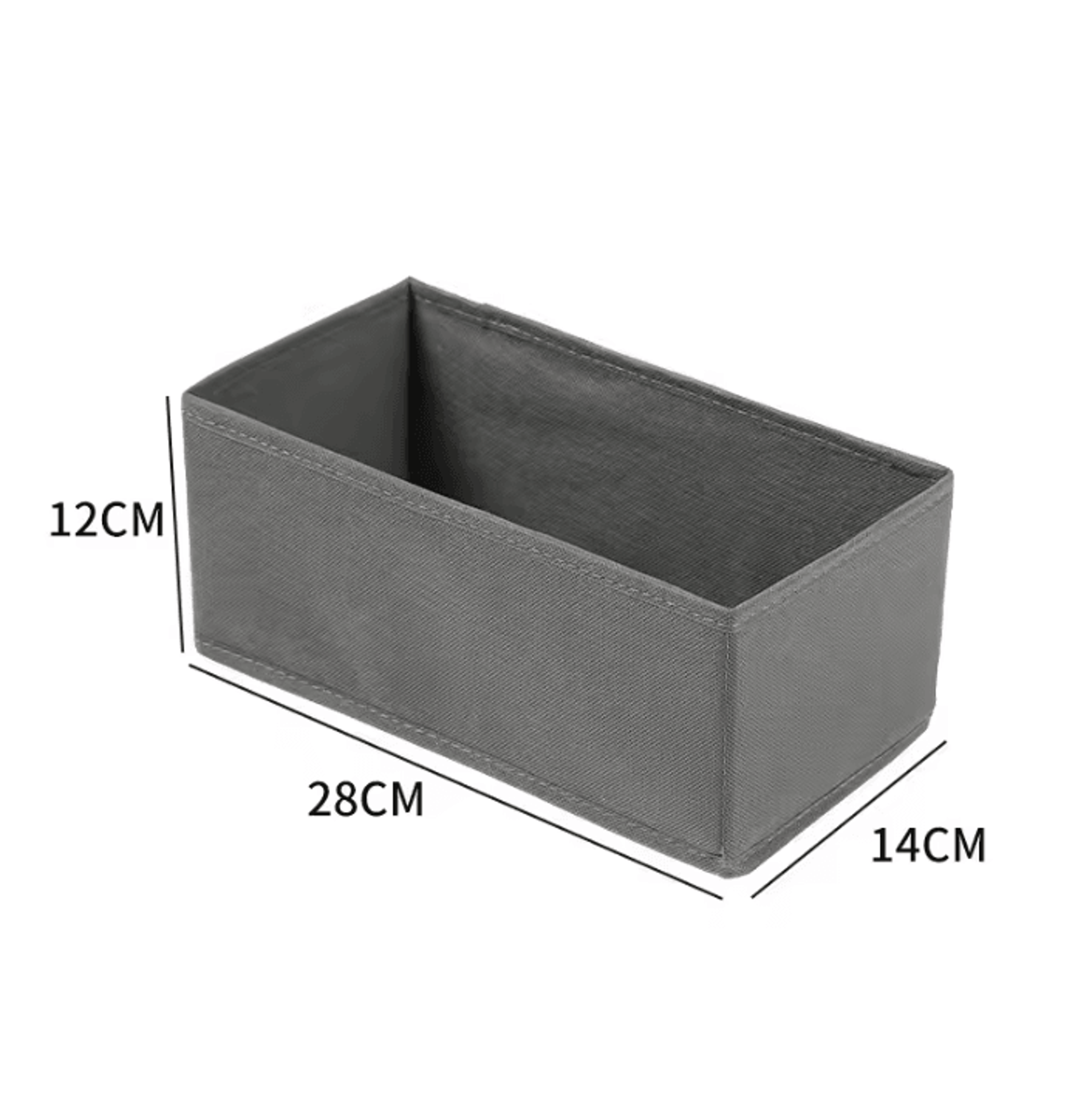 Foldable Nonwoven Fabric Clothing Storage Box For Wardrobe Organization 5