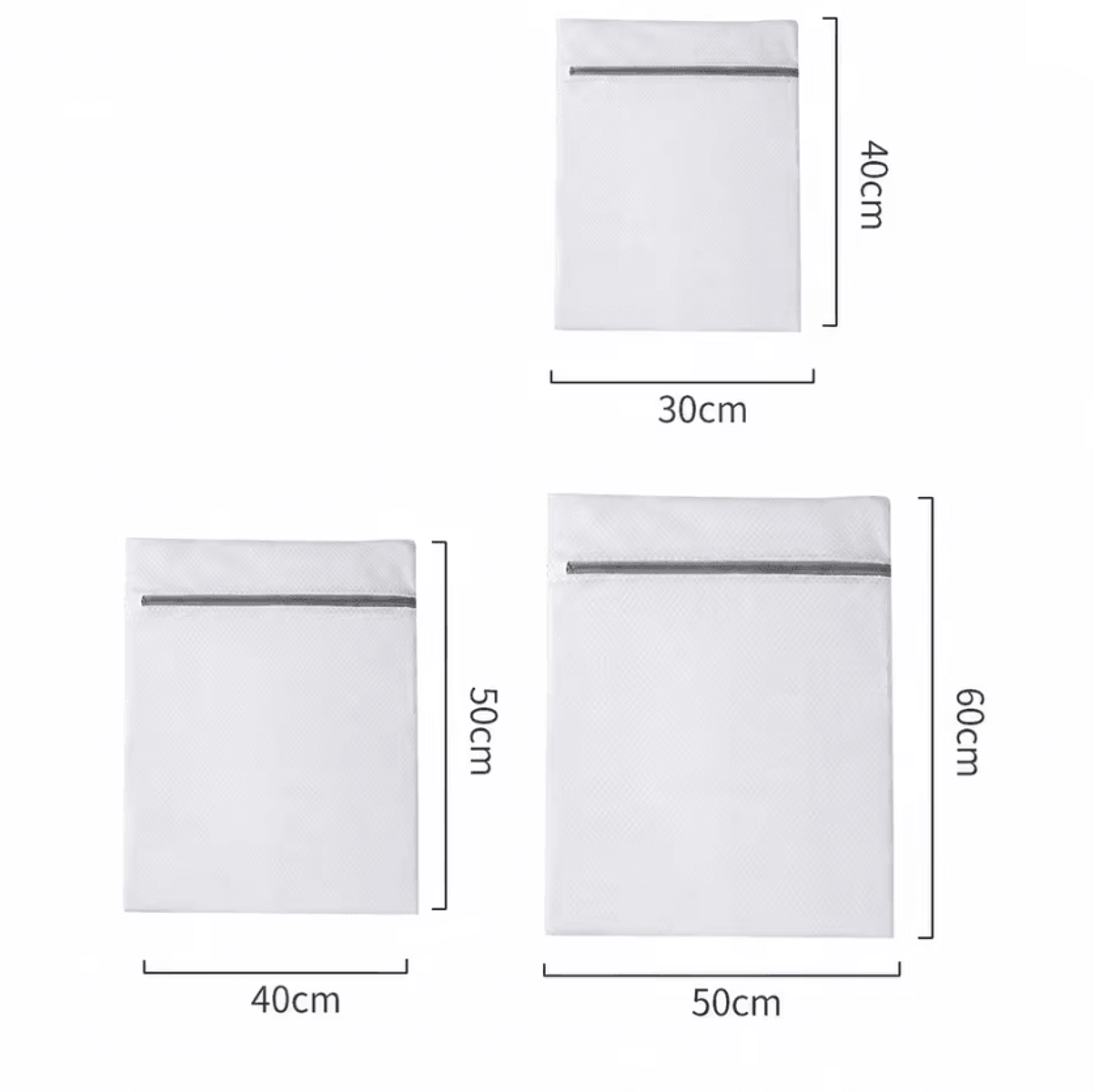 3 Piece Mesh Laundry Washing Bags For Delicate Clothes And Bra Protection 4