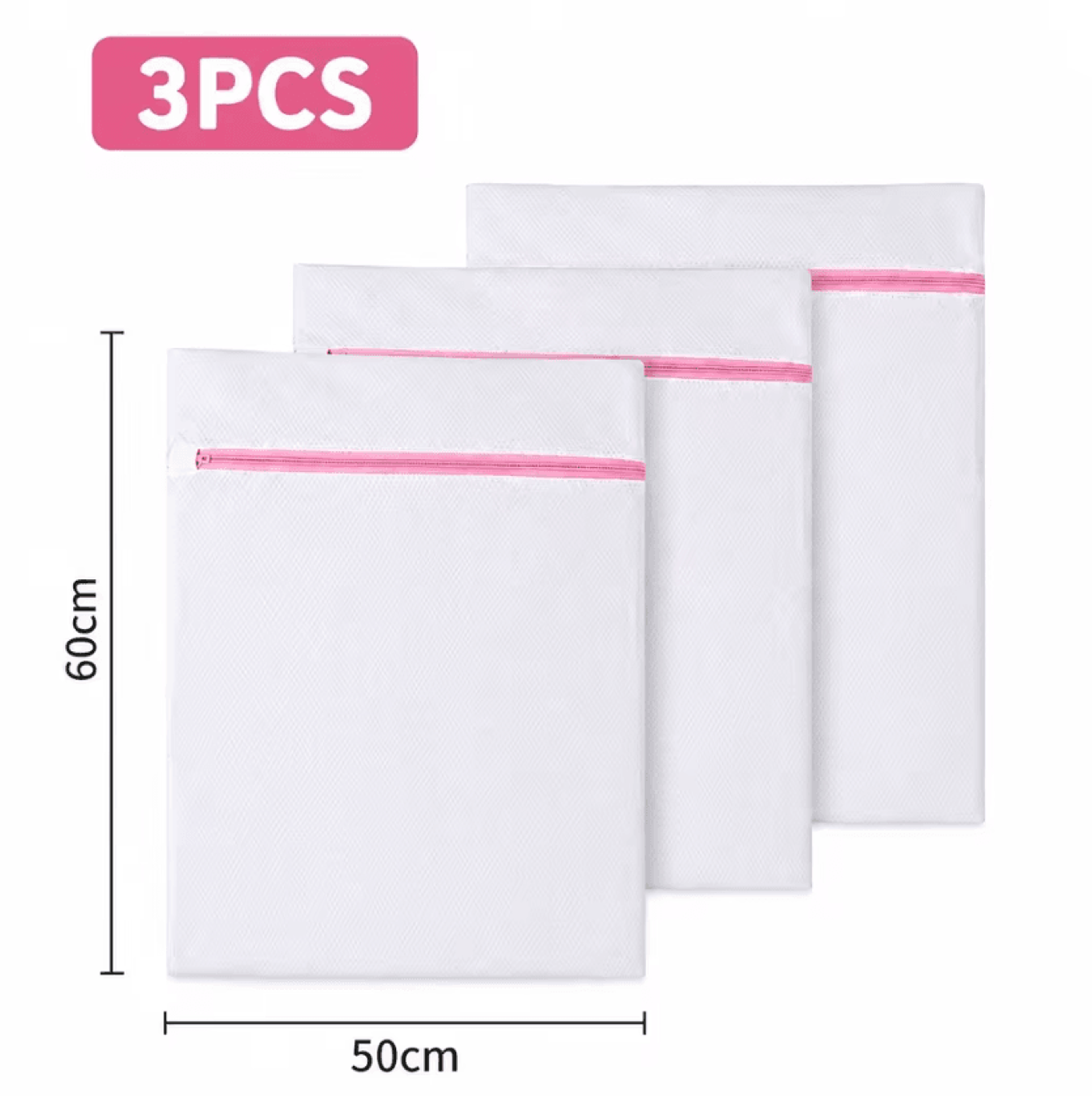 3 Piece Mesh Laundry Washing Bags For Delicate Clothes And Bra Protection 11
