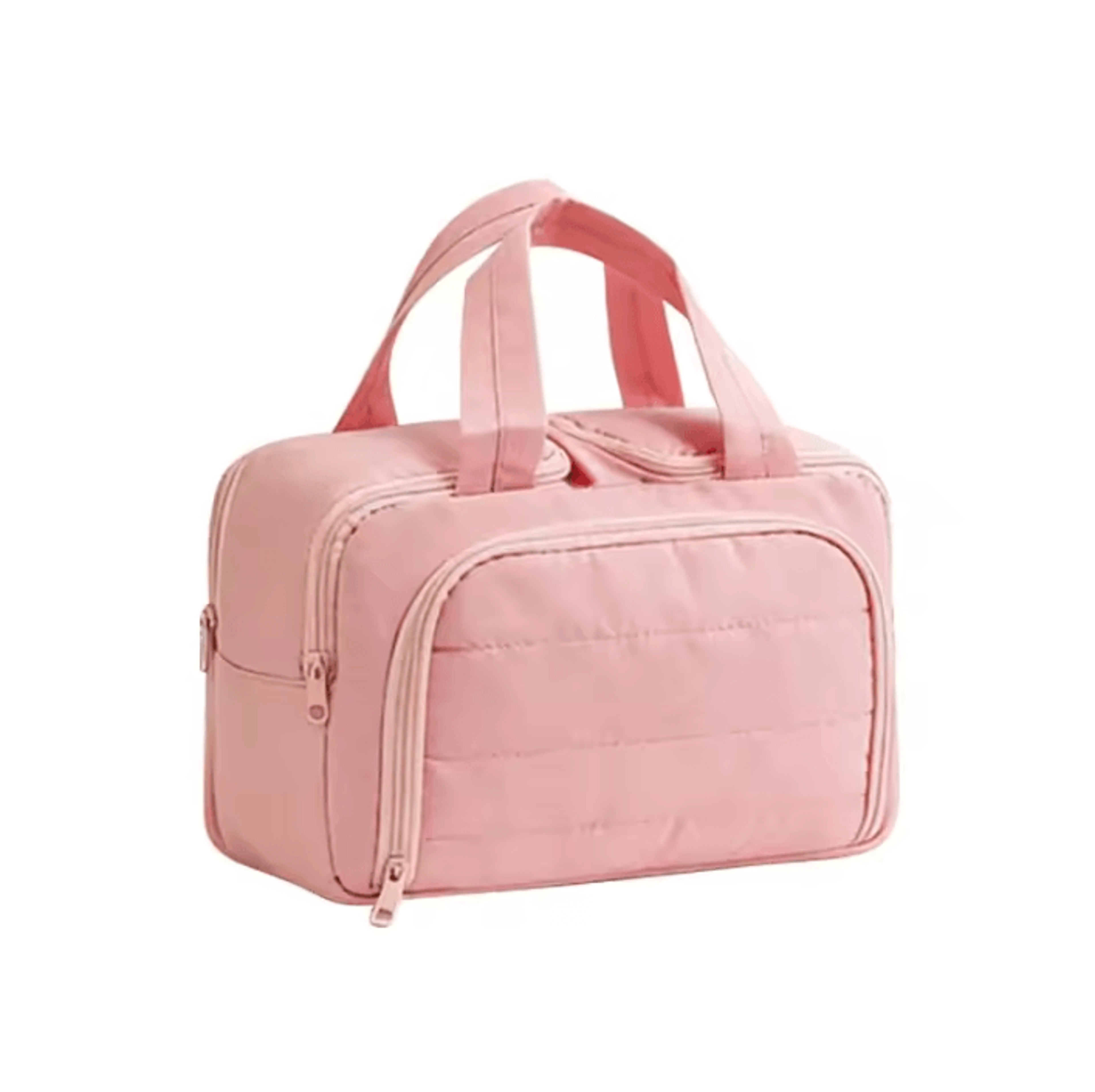 Large Capacity Travel Makeup Organizer Bag With Multiple Storage Pockets 7