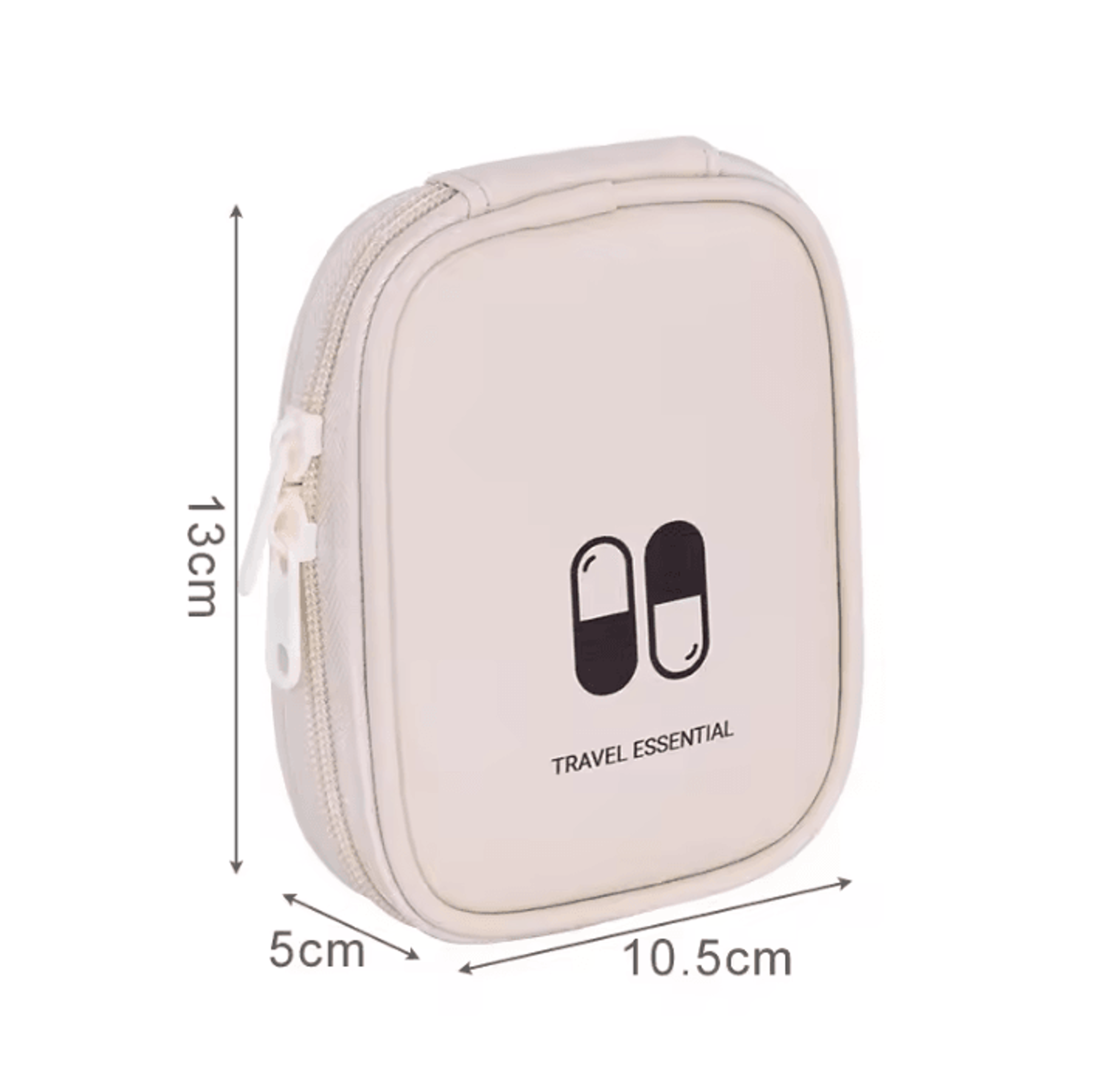 Portable Zippered Medicine Storage Bag For Travel And First Aid Essentials 3