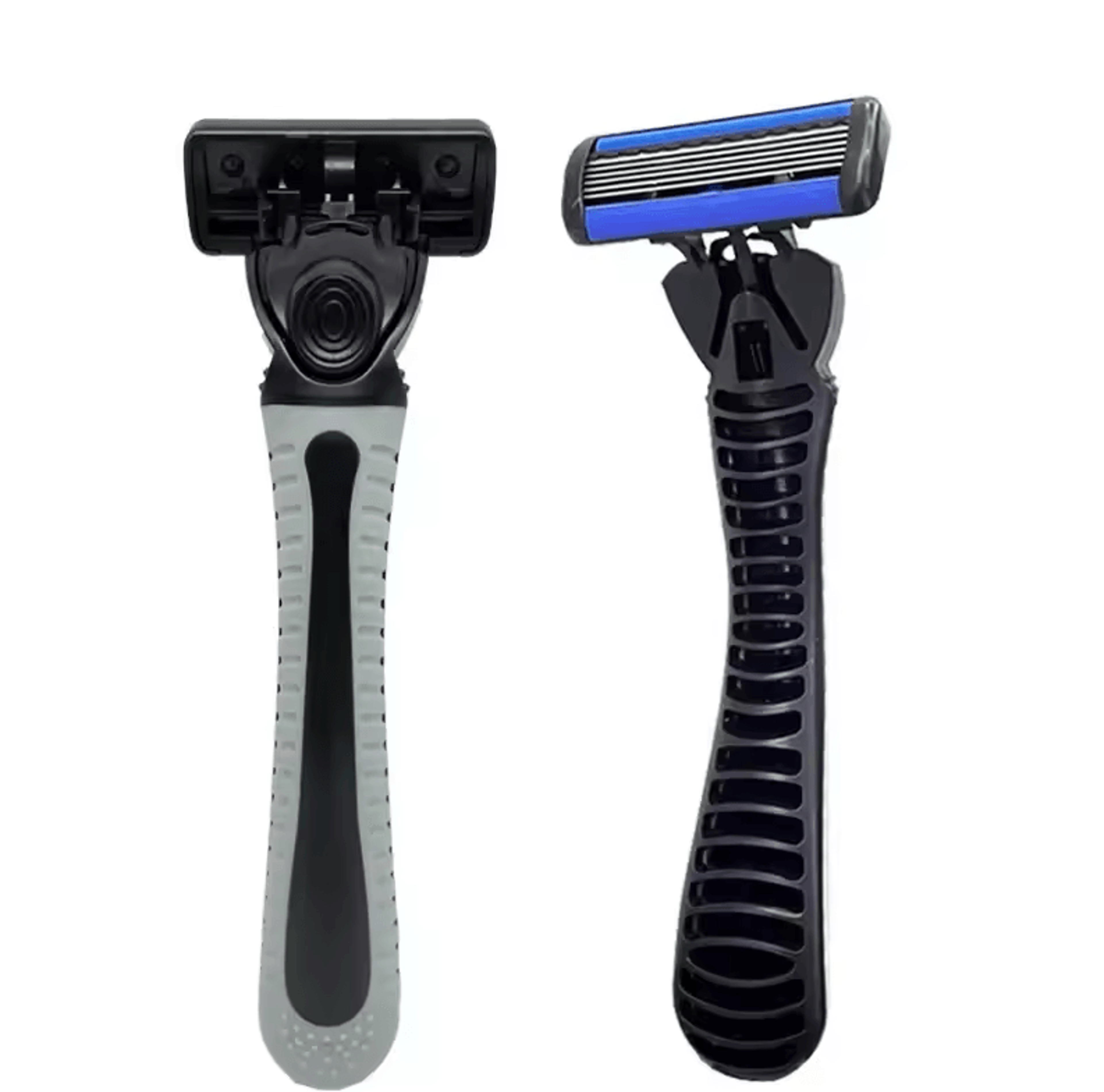 Classic 6Edge Safety Razor  Manual Shaver With 27 Replacement Blades For Mens  Womens Hair Removal 1