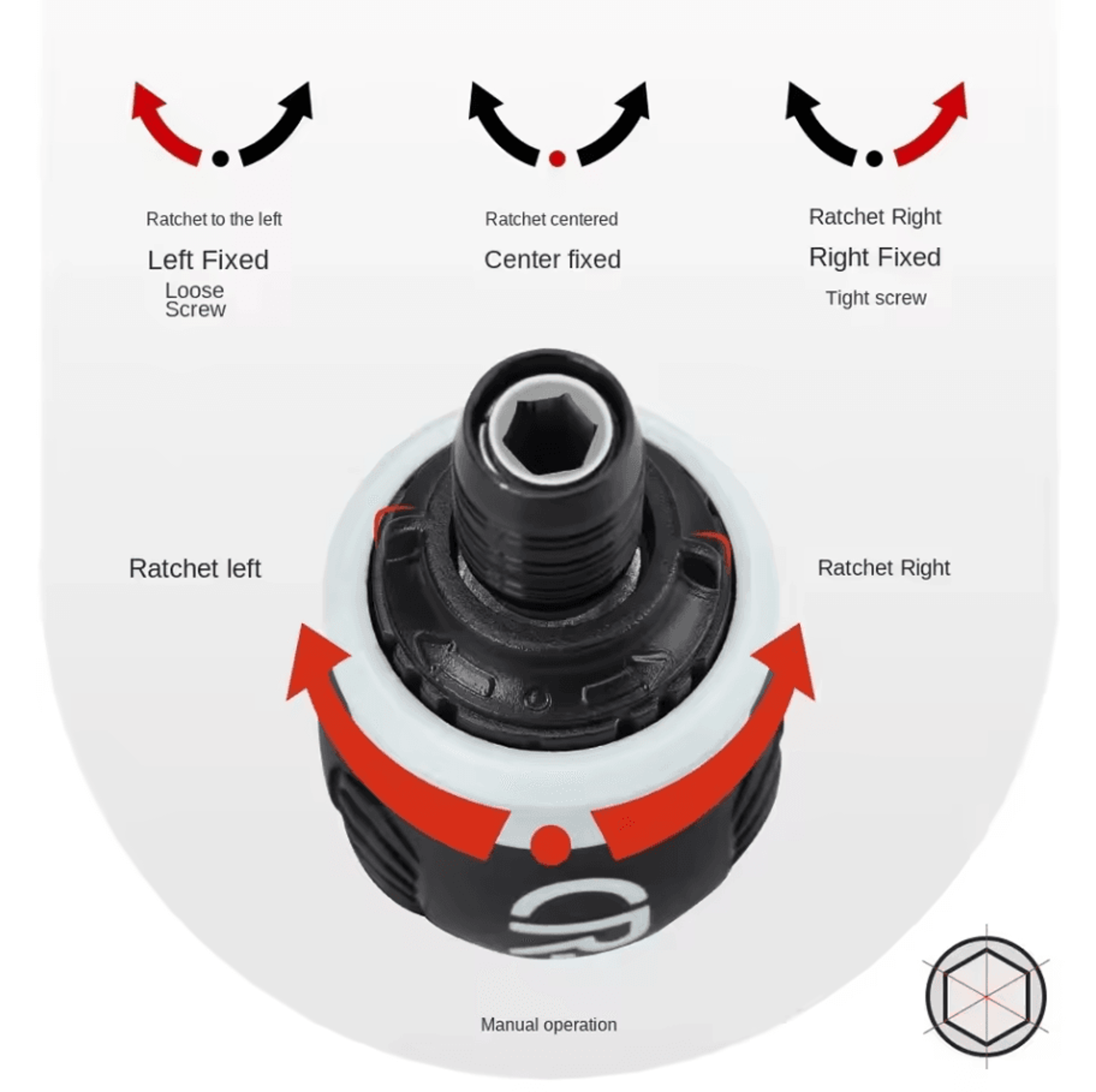 Mini Ratchet Bolt Driver  Dual Purpose Magnetic Screwdriver With Retractable Design 1