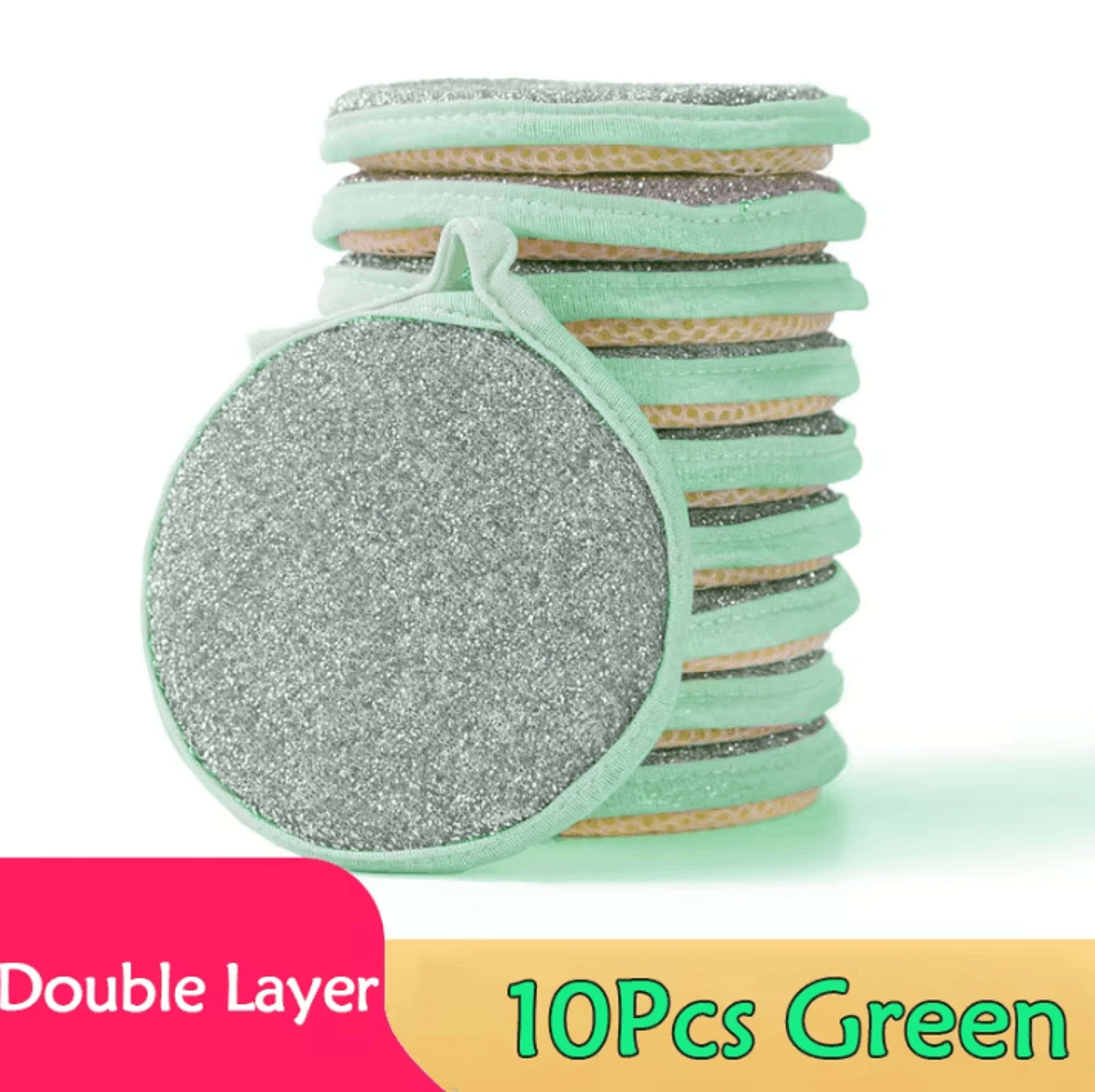 Double Side Dishwashing Sponges For Pan Pot Cleaning 51020 Pieces 10