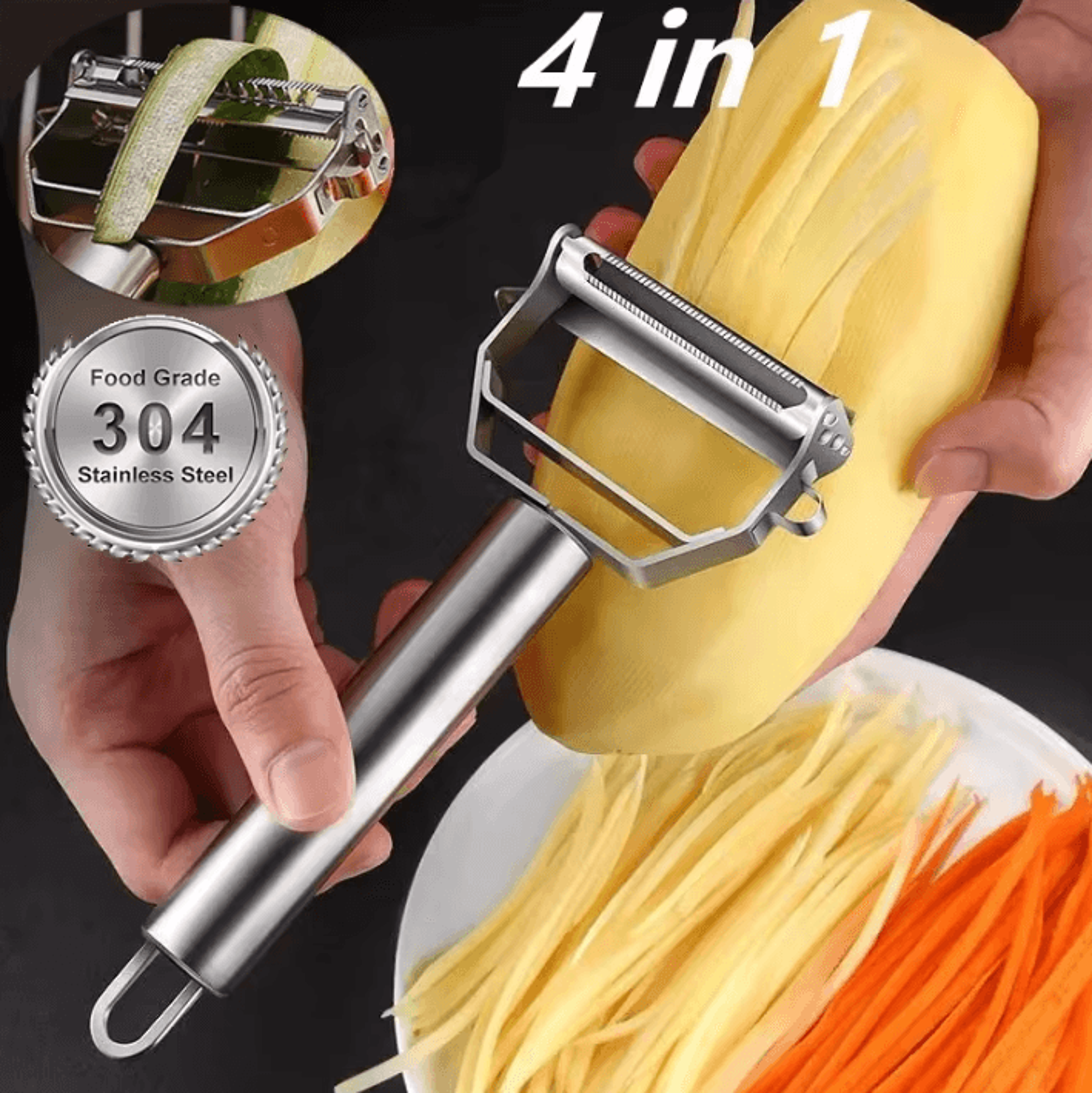 Whirlwind Potato Spiral Cutter Vegetable Tower Making Machine 2