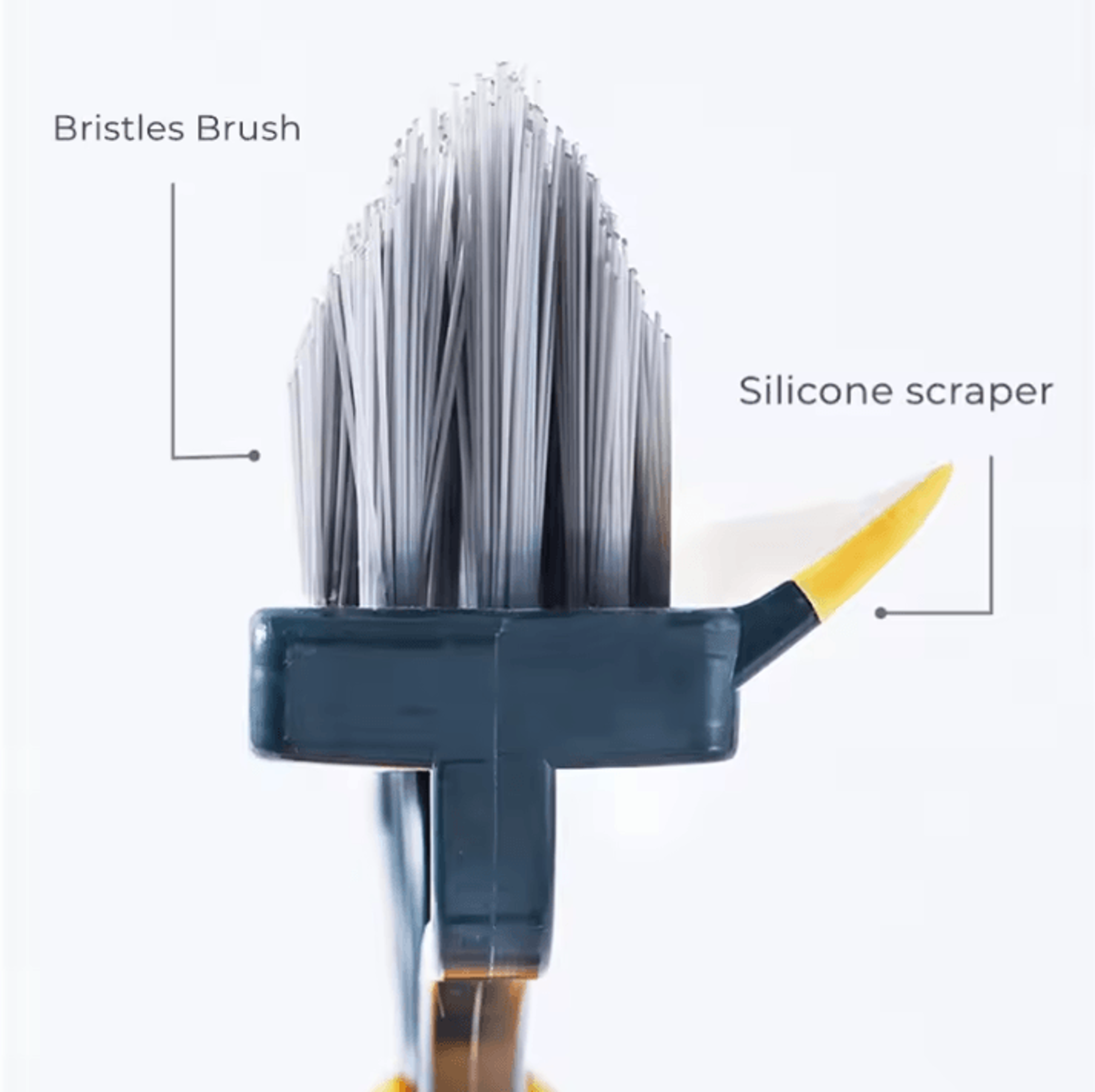 Long Handle Floor Brush  Bathroom Cleaning Brush  Toilet  Tile Scrub Brush For Seam And Wall Wash 4