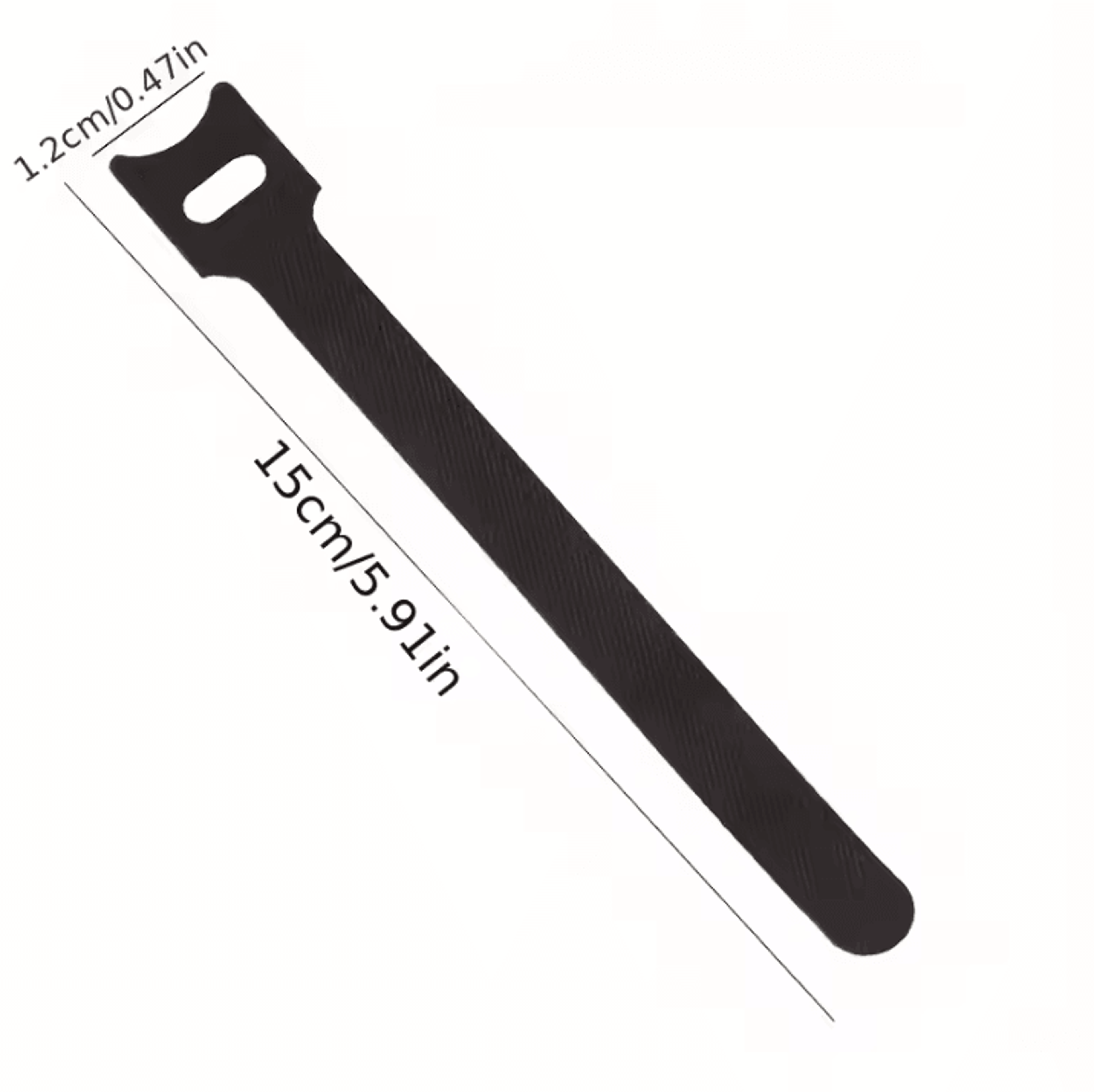 100Pcs Reusable Cable Ties  Hook And Loop Fastening Straps For Wire Organizers And MultiPurpose Cab 5