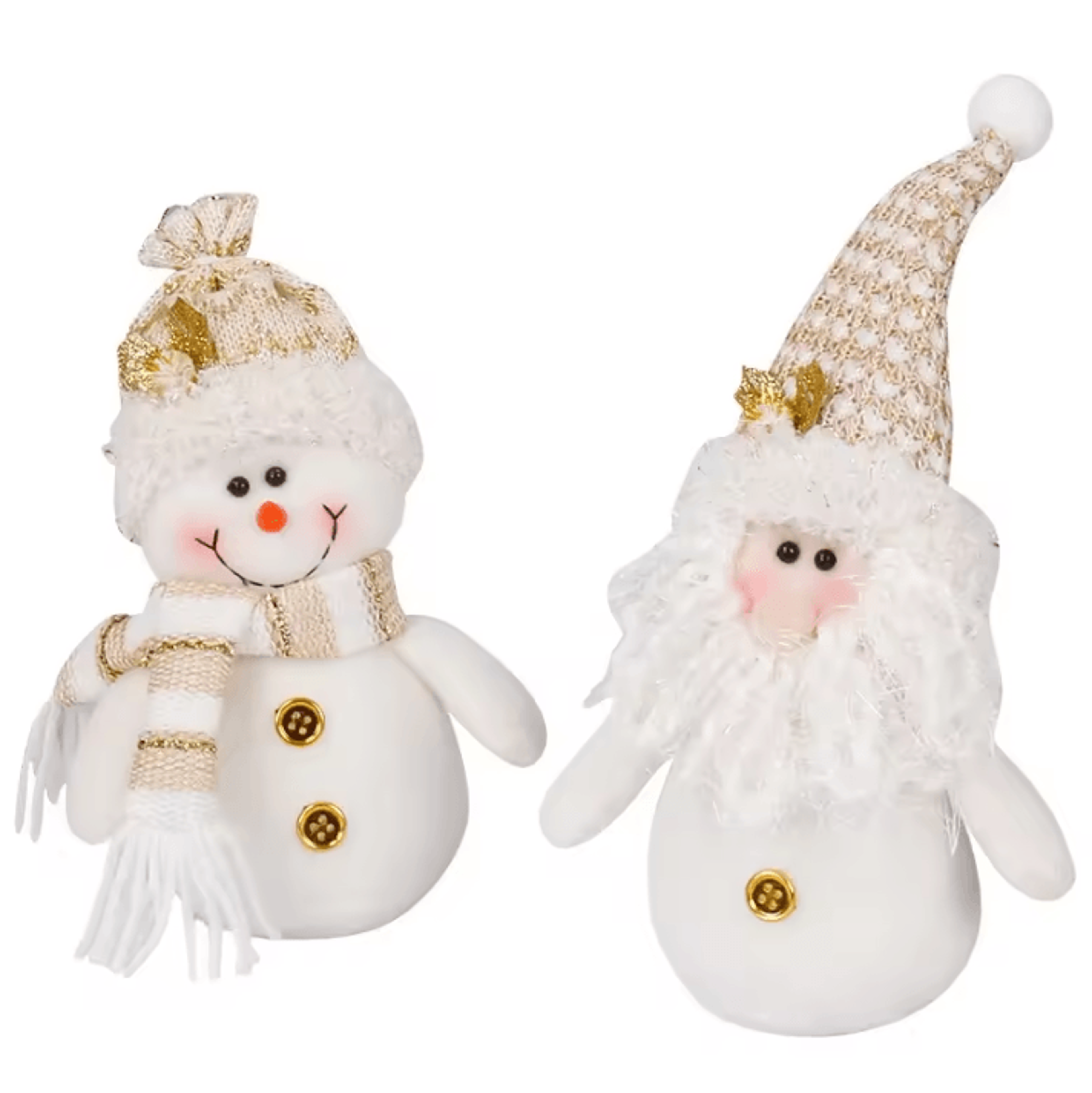 Assorted Christmas Gnome Decorations  Santa Snowman Christmas Dolls For Holiday Tree Ornaments And  5
