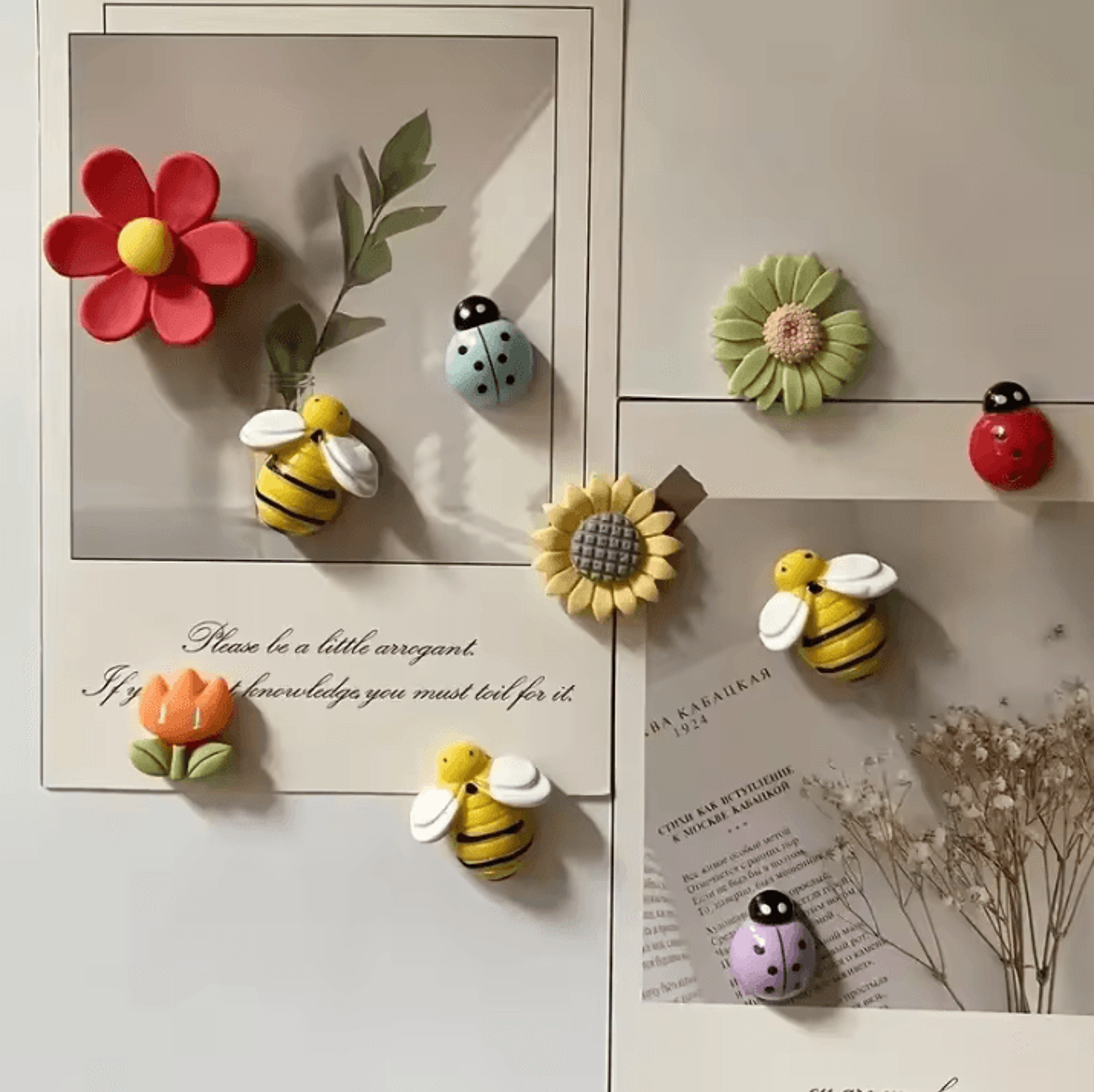 10Pcs Refrigerator Magnets  Durable Strong Hold Magnets For Kitchen Magnets Set And Home Decor 1
