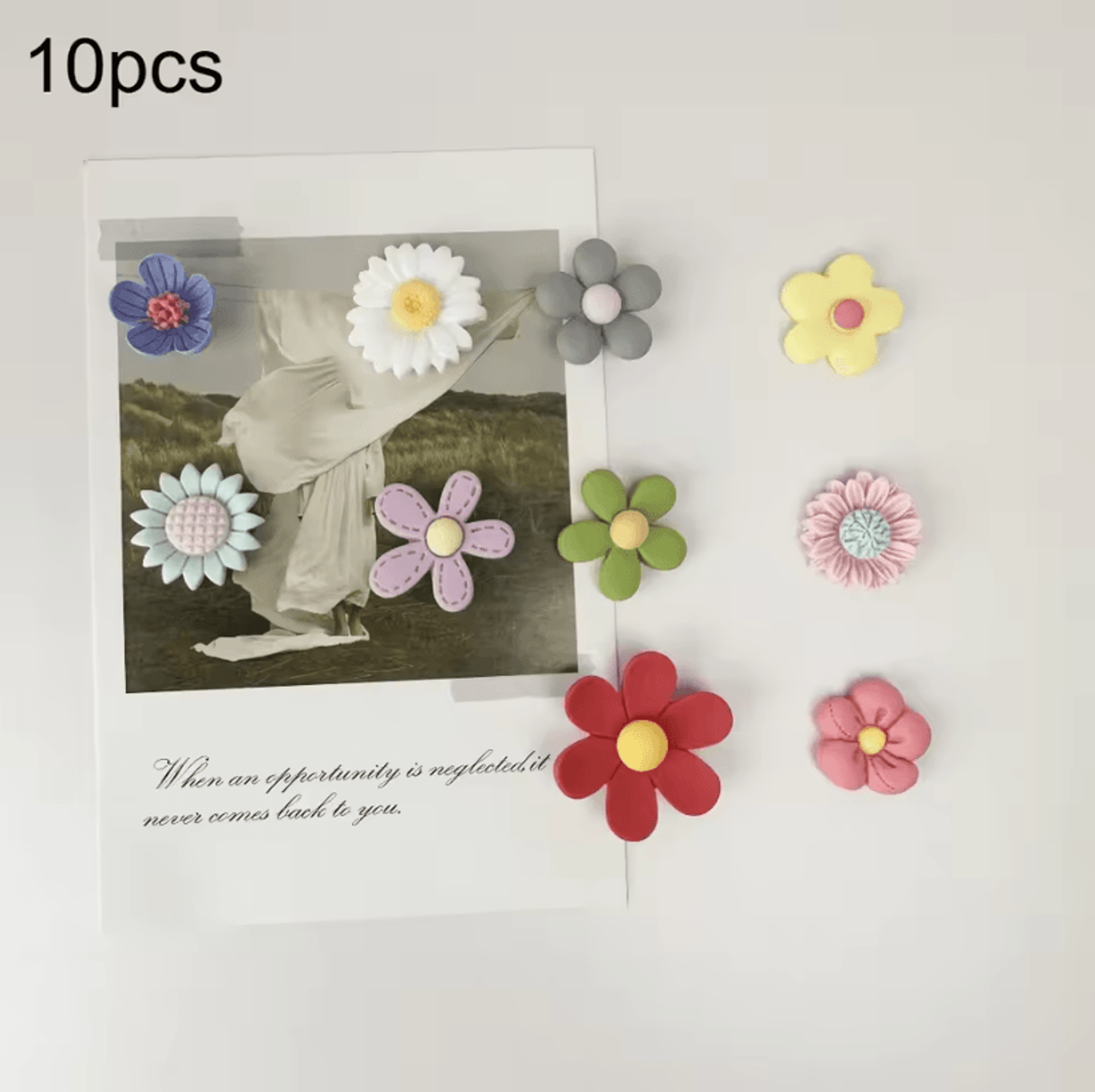 10Pcs Refrigerator Magnets  Durable Strong Hold Magnets For Kitchen Magnets Set And Home Decor 6