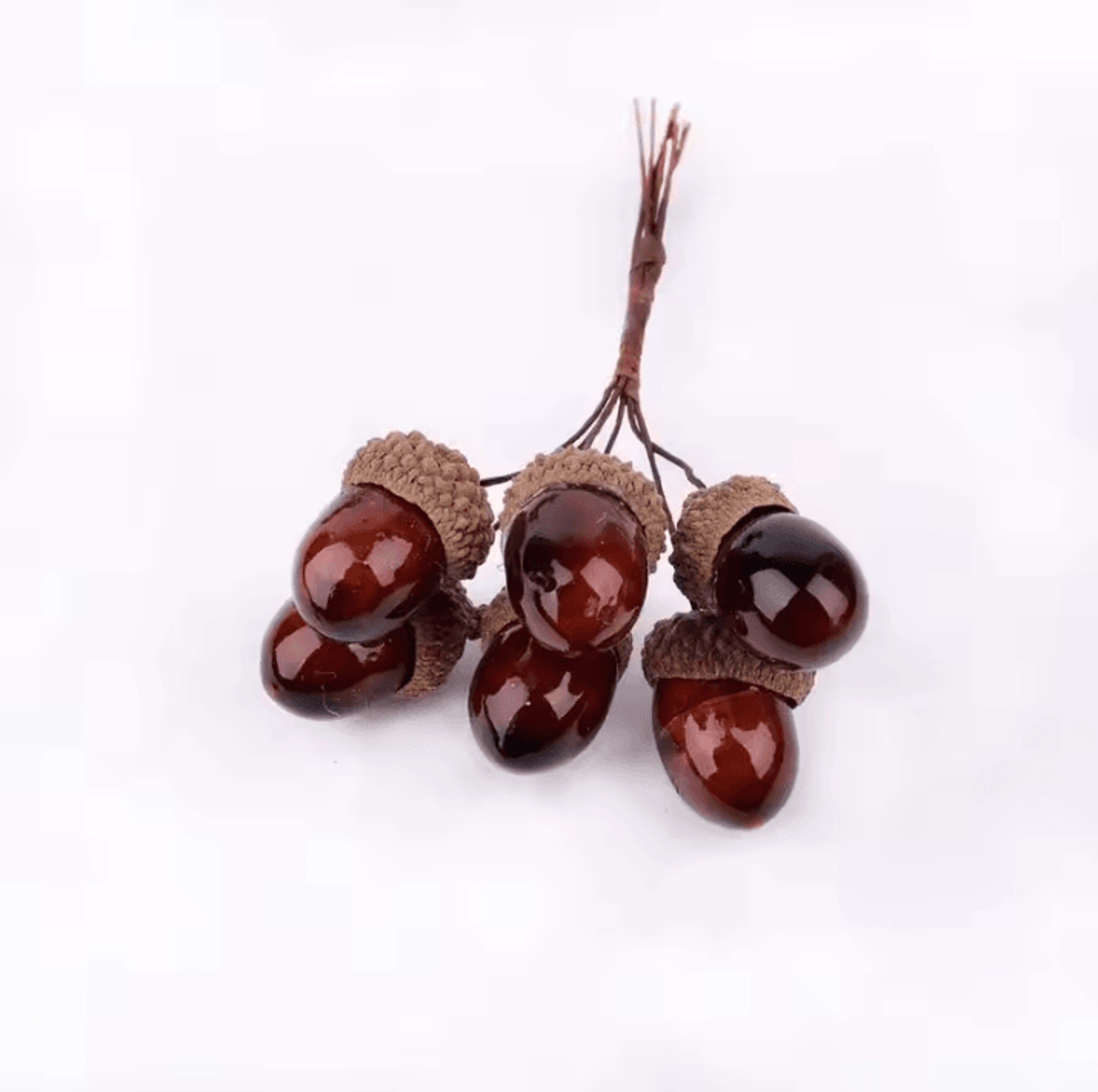 12Pcs2set Decorative Artificial Pine Cone Bouquets  Realistic Pine Berry Flowers For Autumn Home De 2