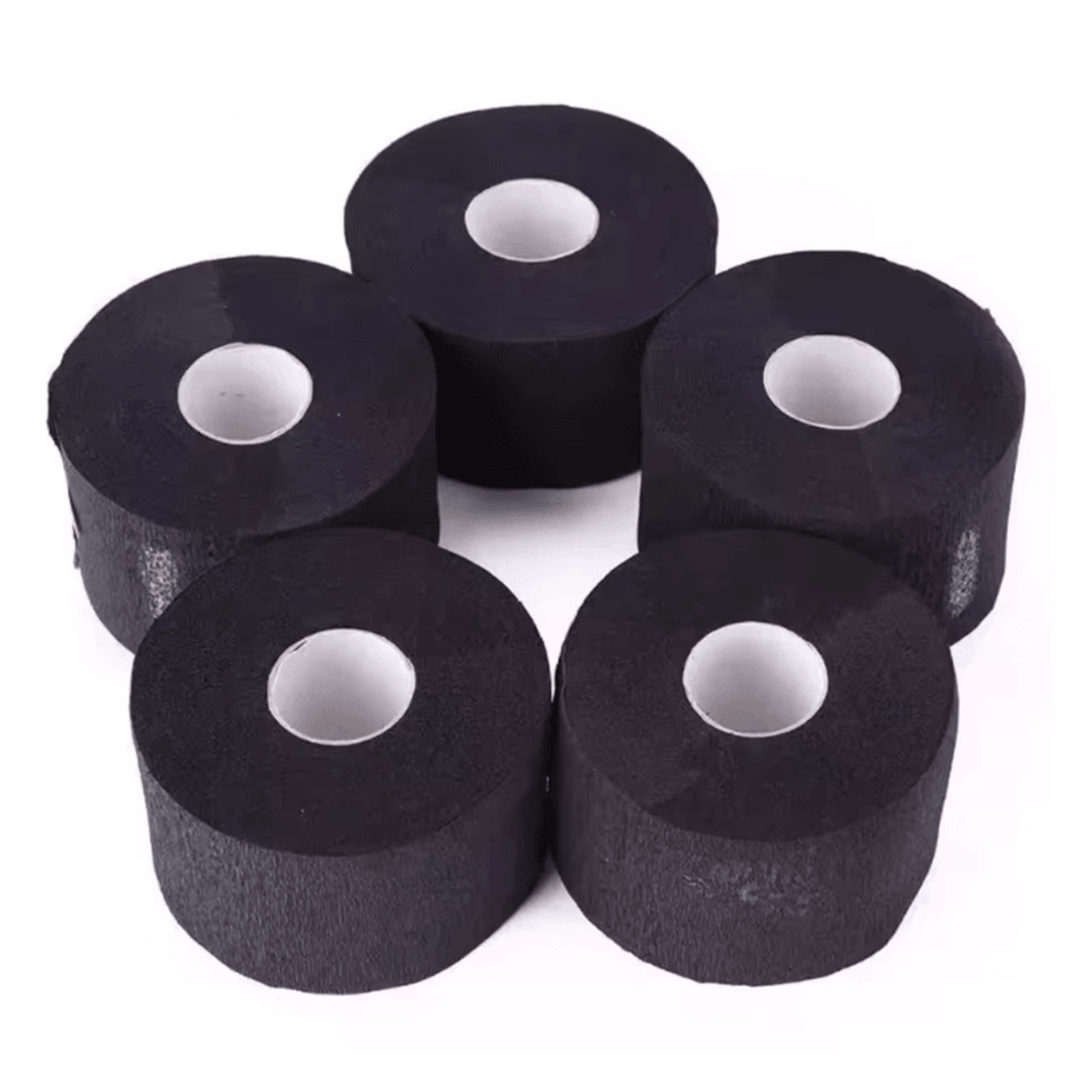 Professional Barber Neck Paper Roll Black  Salon Hairdresser Neck Covering For Hair Cutting And Sty 0