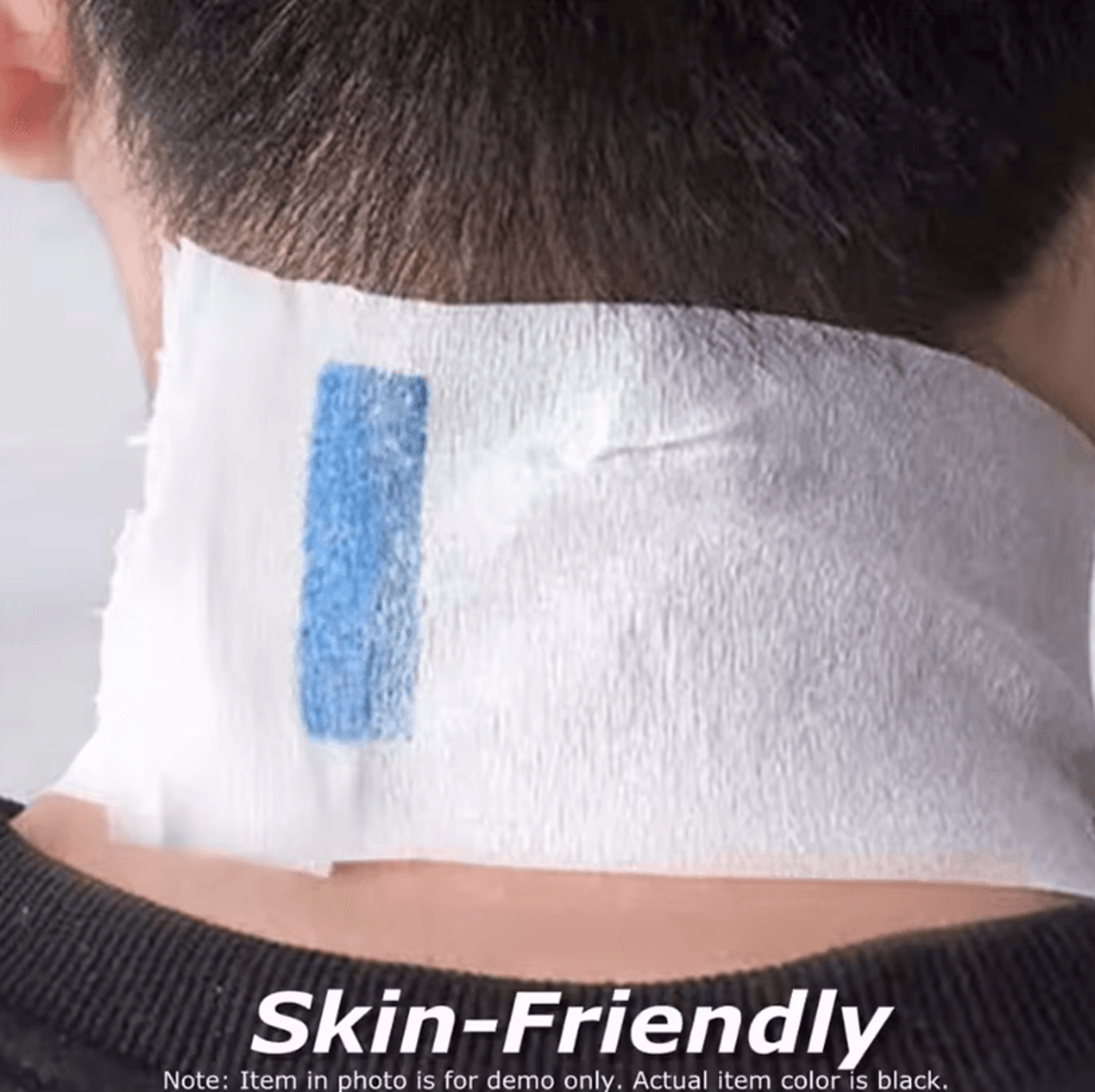 Professional Barber Neck Paper Roll Black  Salon Hairdresser Neck Covering For Hair Cutting And Sty 4