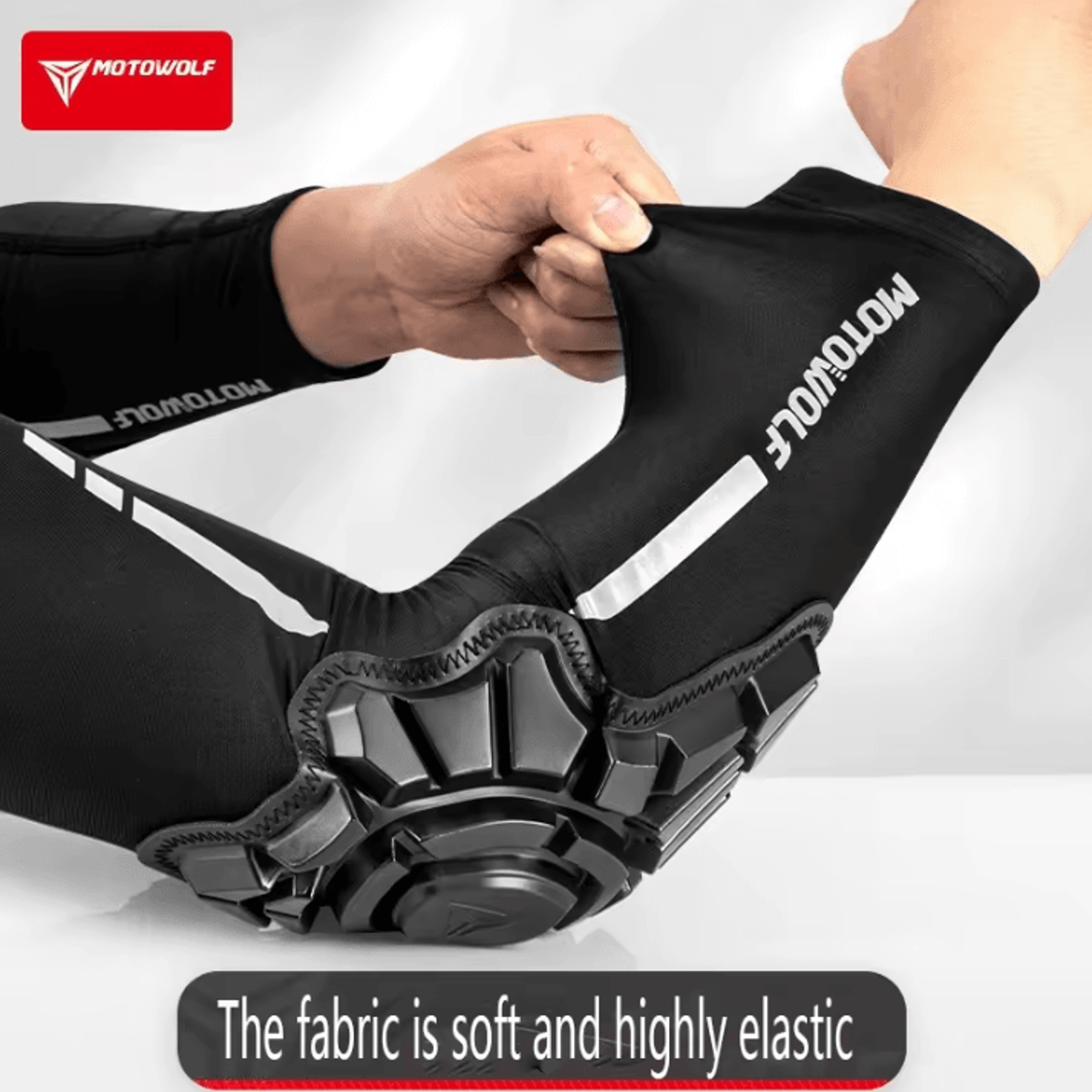 MOTOWOLF Summer Motorcycle Elbow Pads  MTB Motocross  Cycling Protection Gear 2