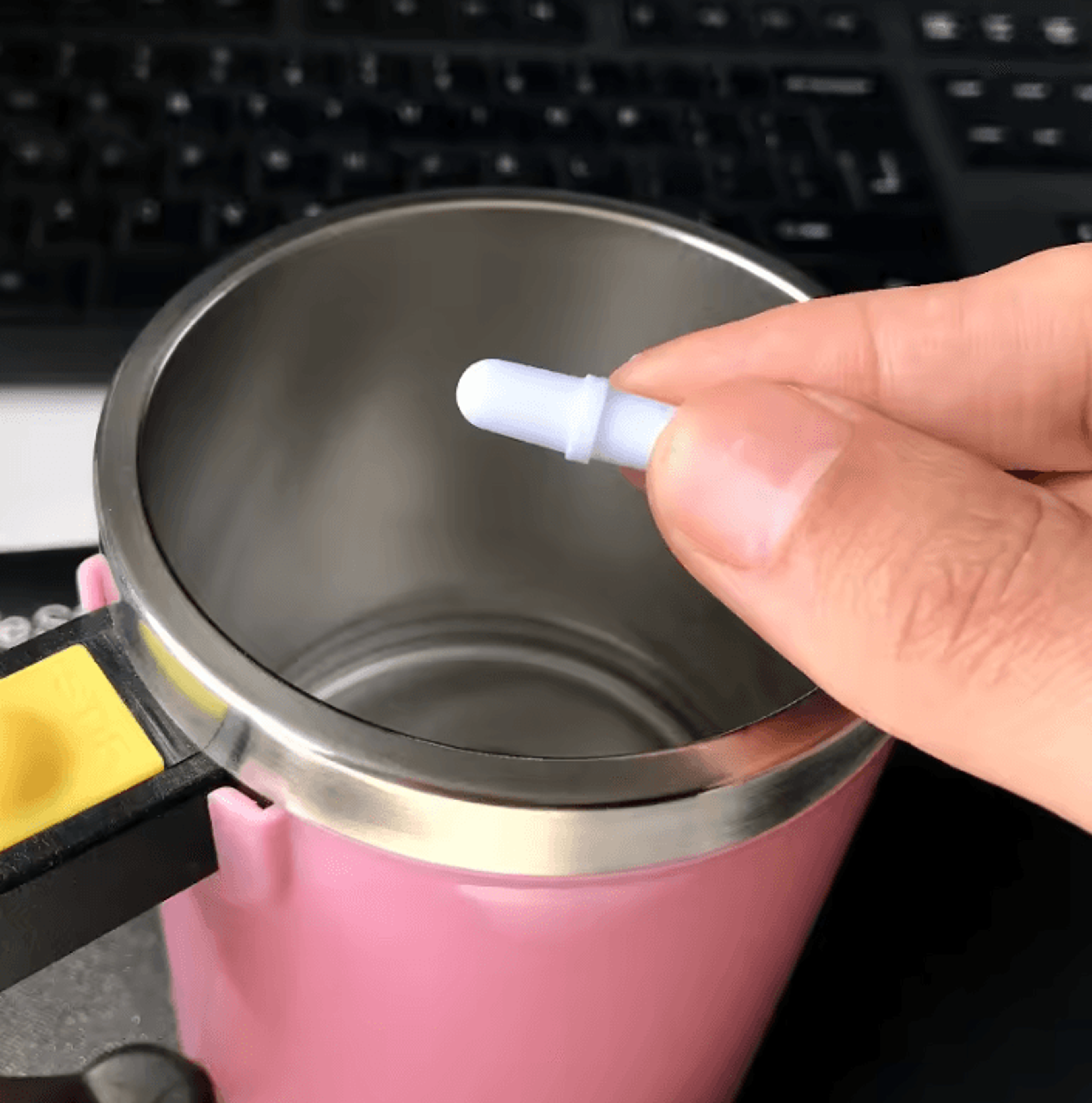 2pcs Magnetic Stirring Rod Set  SelfStirring Smart Mixer For Thermal Mugs  Cups 1