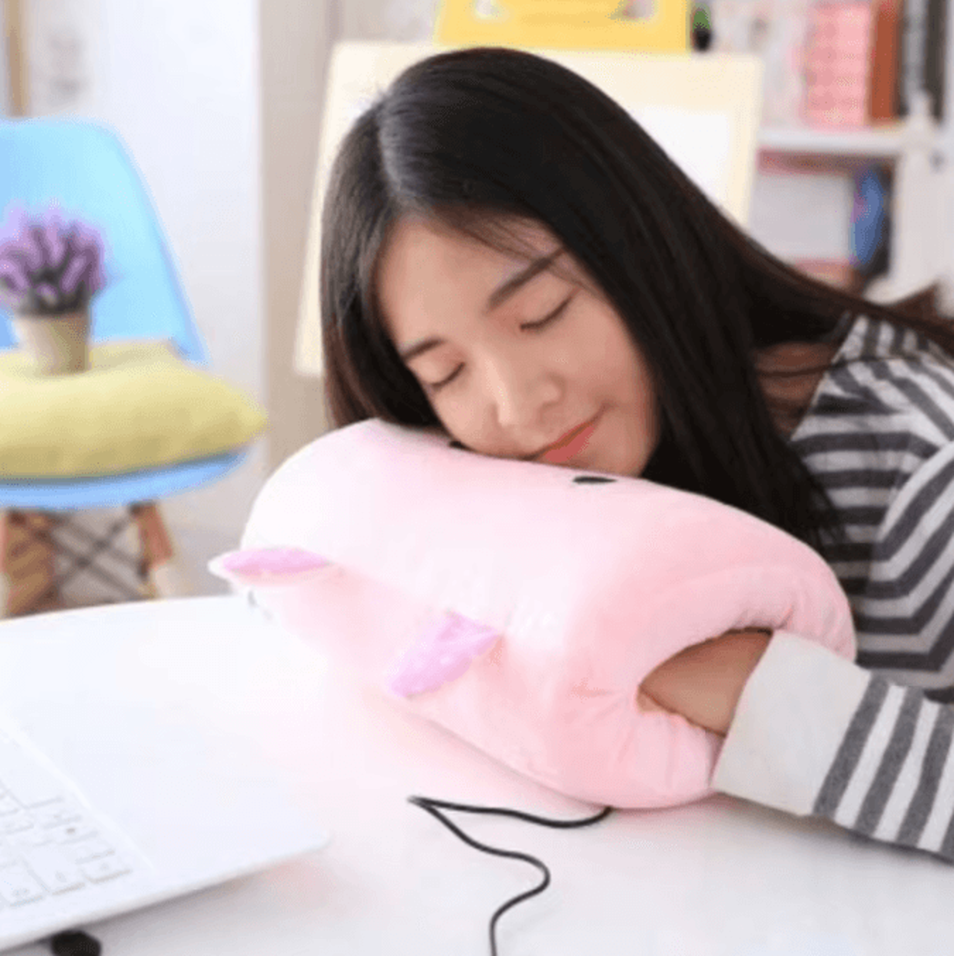 HeroNap Plush Arm Pillow  Cute Cartoon HandWarmer Sleep Cushion For Kids 2