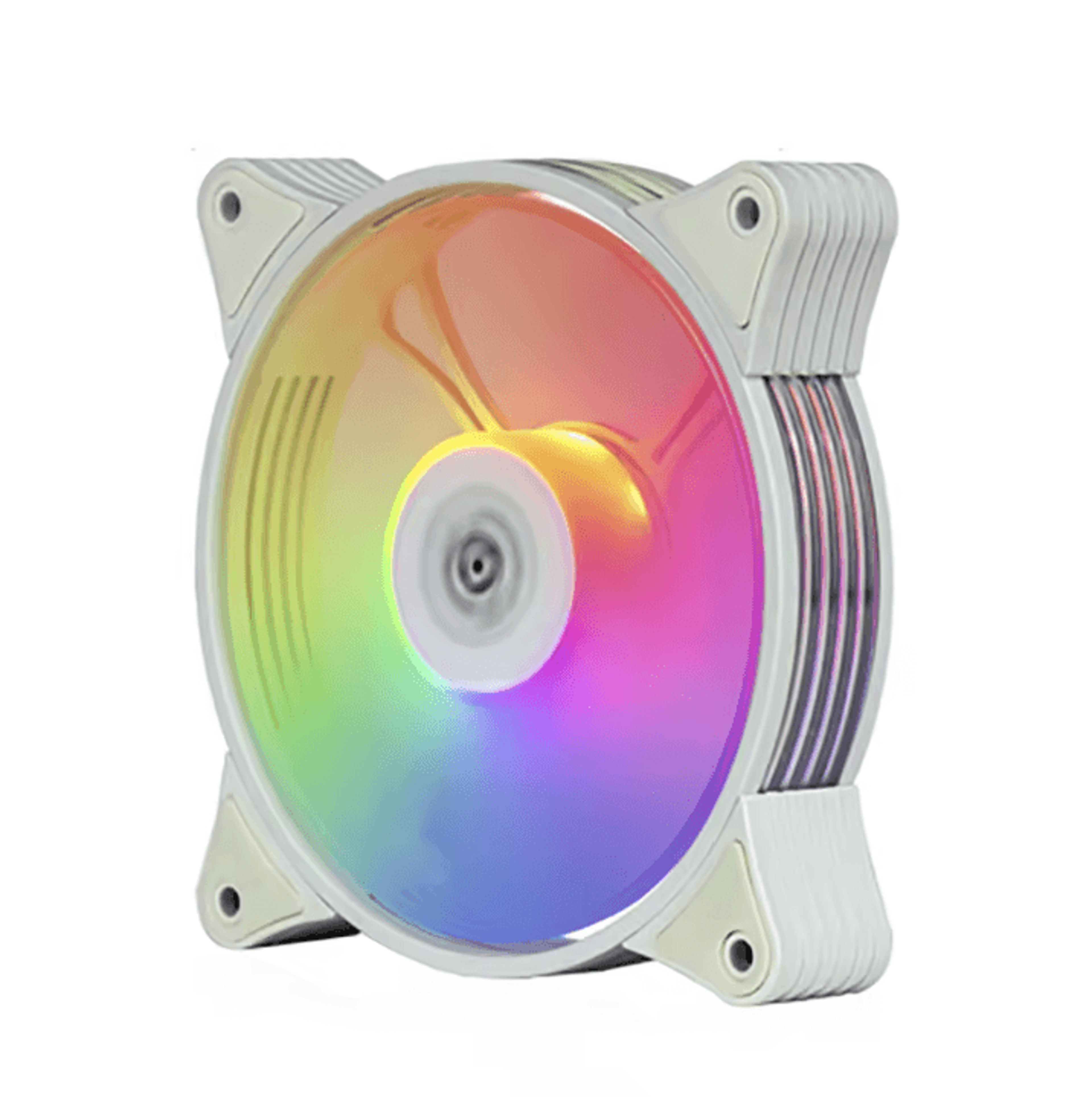 Aigo AR12 120 Mm ARGB PC Case Fan  Adjustable RGB LED Cooling Fan With 6Pin Connector 5