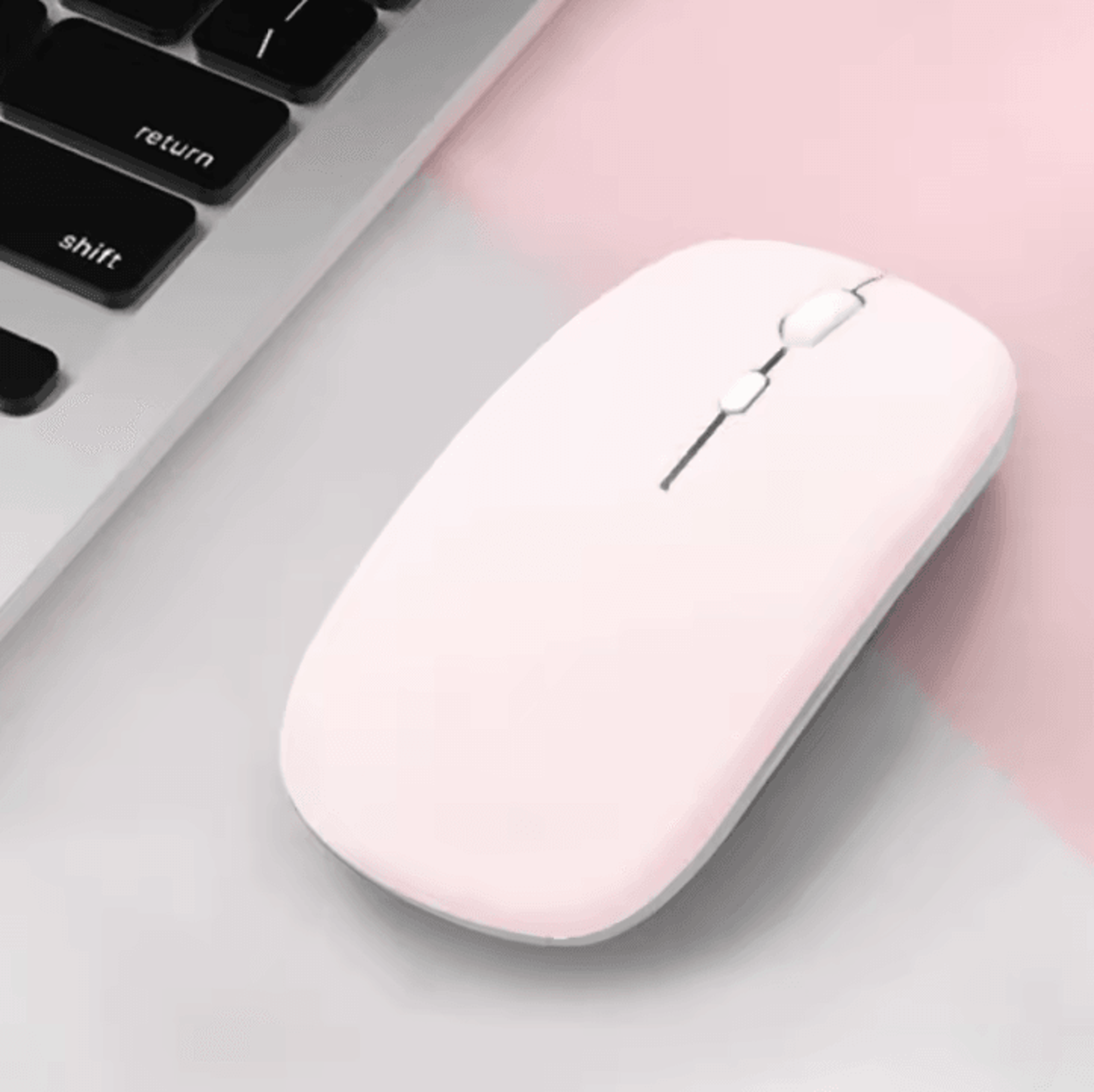 Marcaron Silent Bluetooth Mouse  Noiseless Wireless Optical Mouse For Laptop Tablet  PC 9