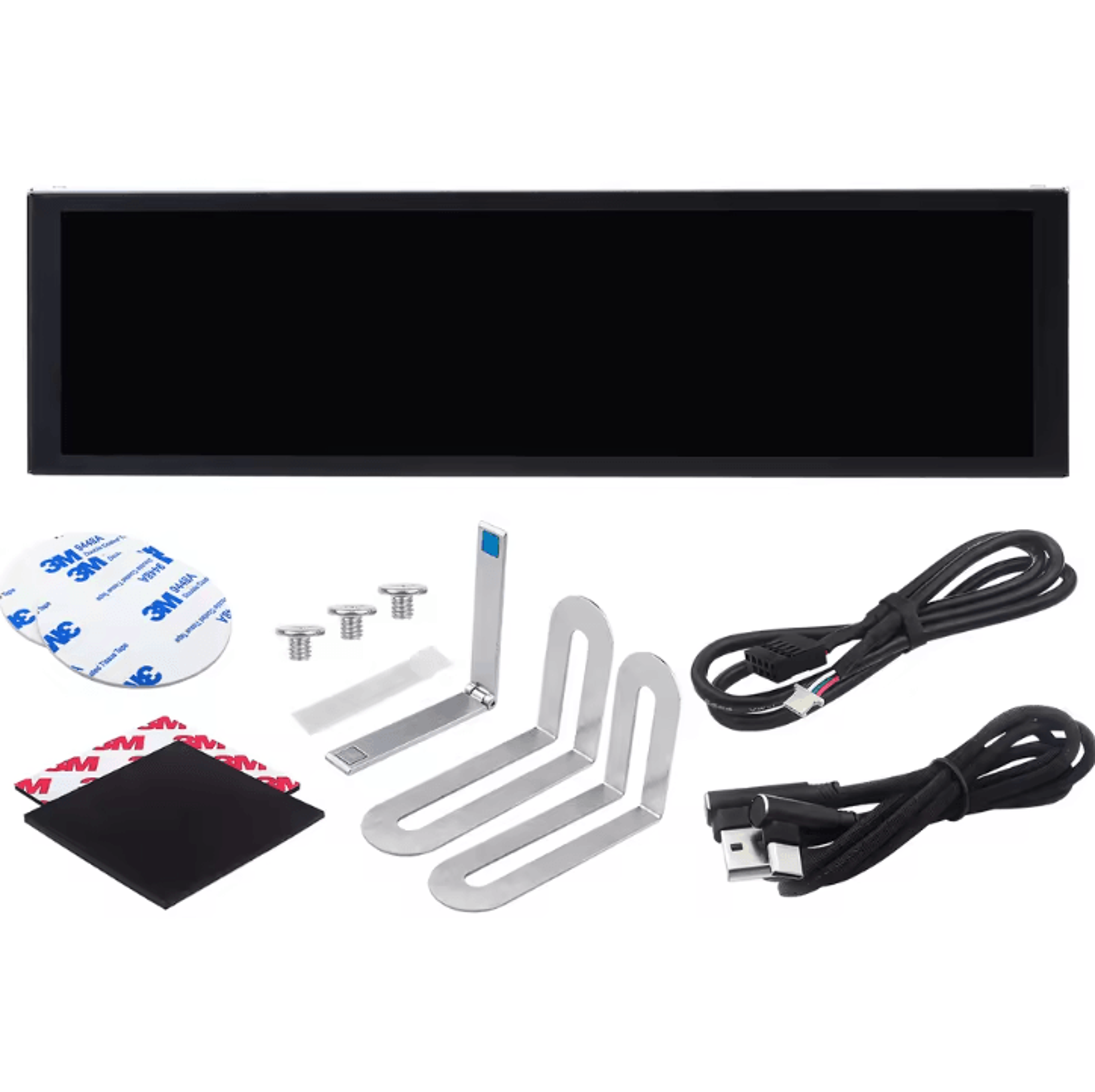 TURZX 92 Inches USBC Secondary Monitor  IPS LCD Sub Screen With HighResolution Display 6