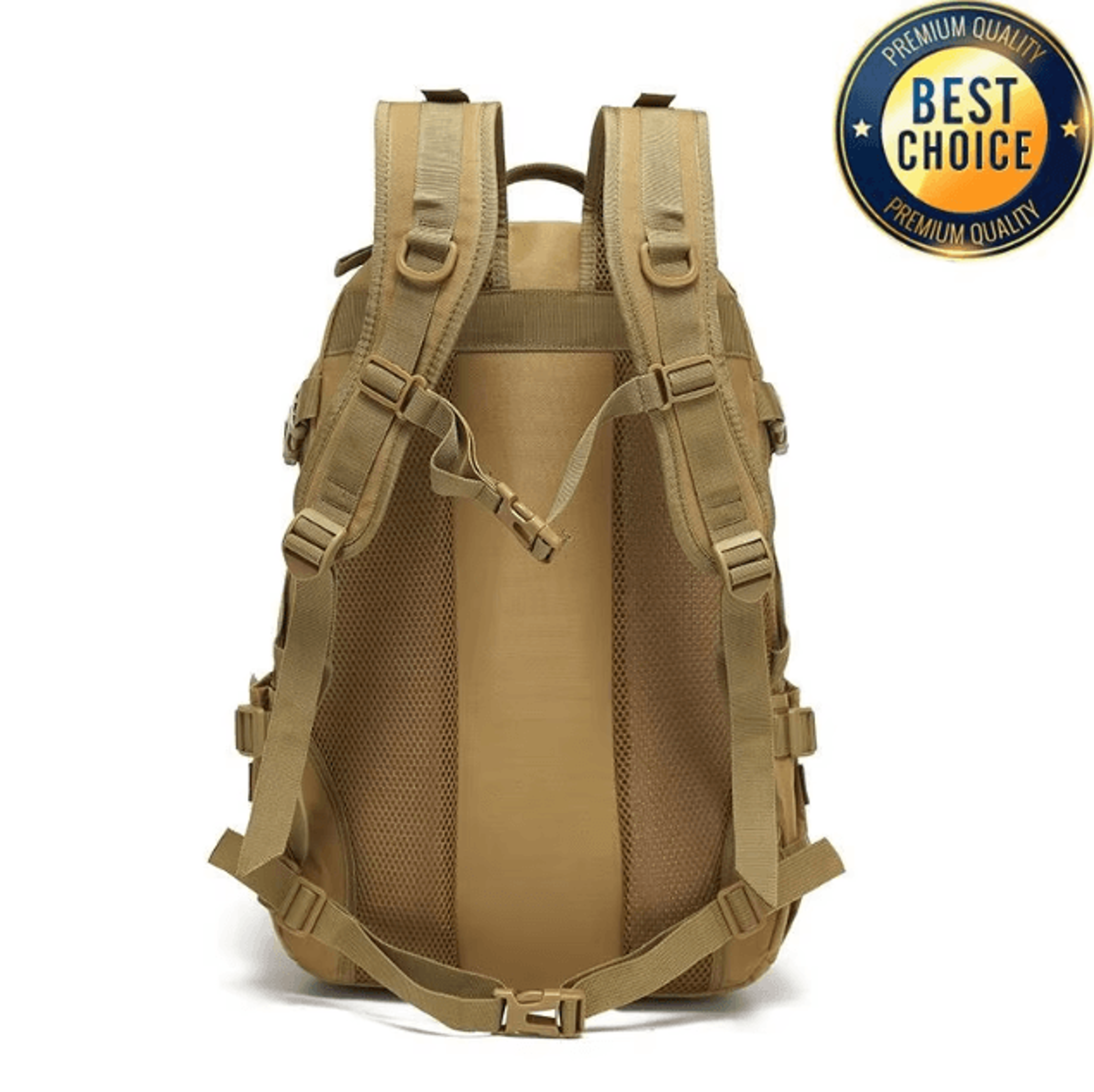 Sentinel Tactical Reflective Backpack  MOLLE Outdoor Rucksack For Hiking Camping  Travel 3