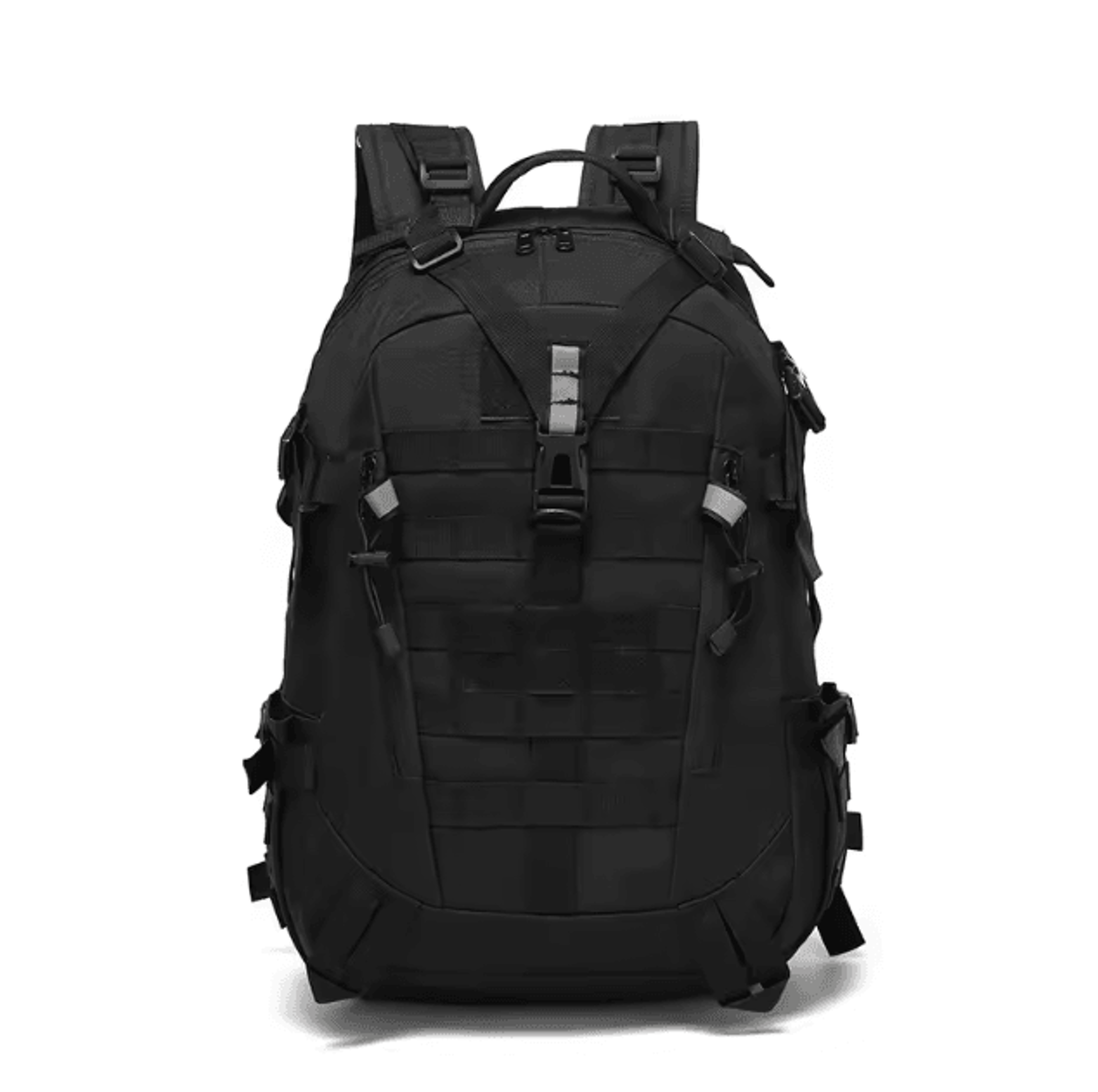 Sentinel Tactical Reflective Backpack  MOLLE Outdoor Rucksack For Hiking Camping  Travel 7