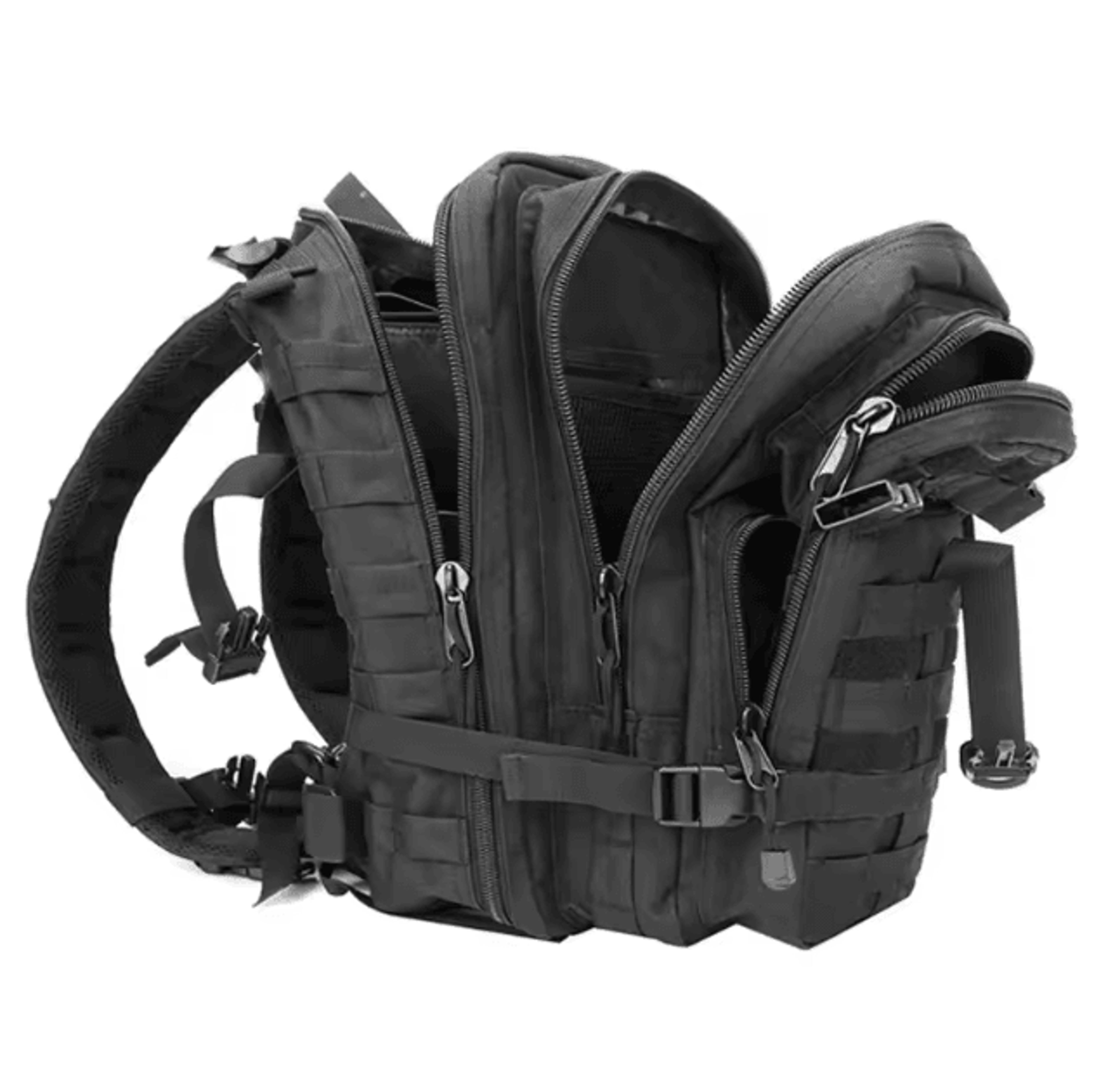 LQARMY 35L Tactical Backpack  MOLLE Assault Rucksack For Travel Camping  Hiking 7