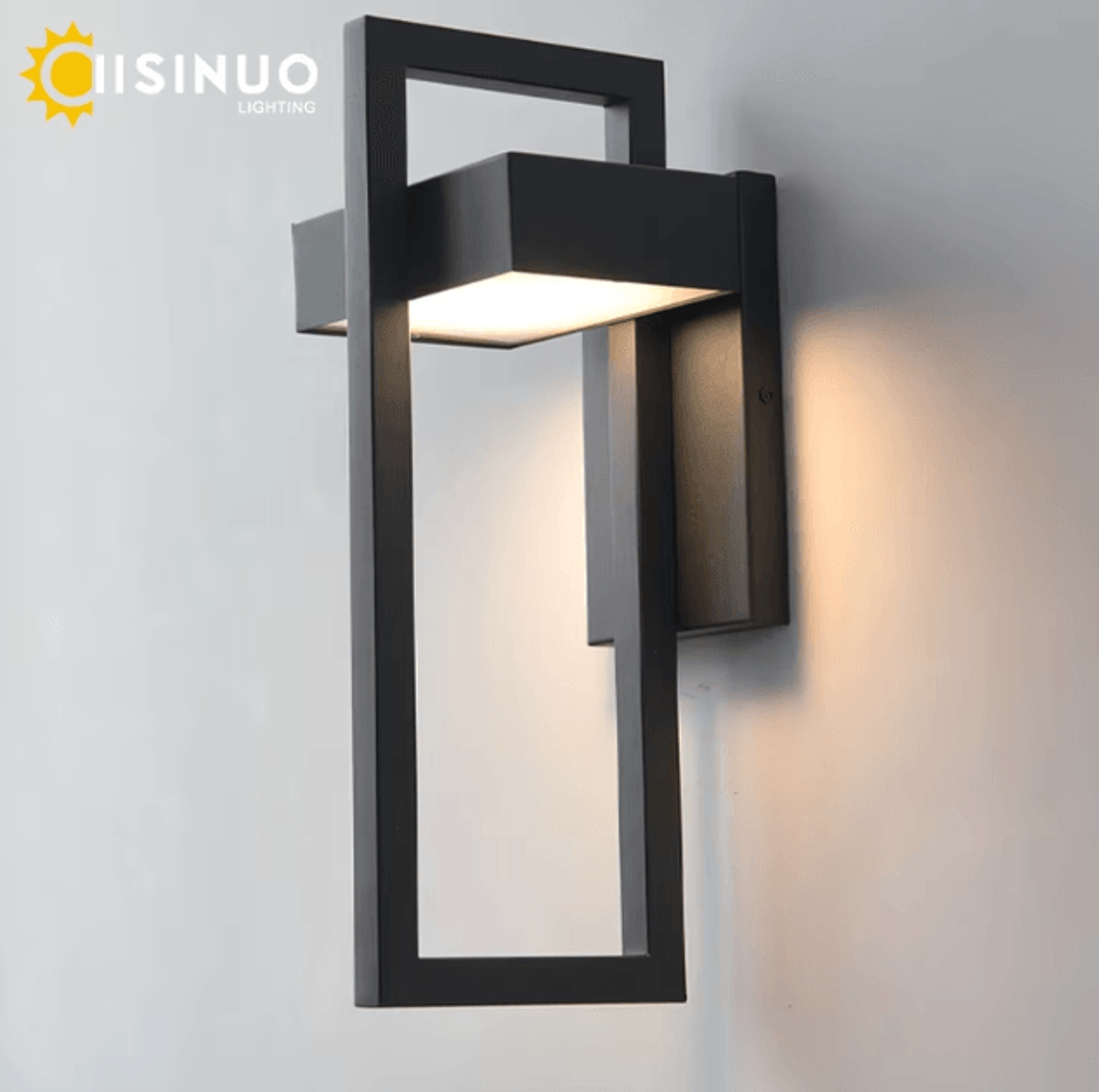 Waterproof Outdoor LED Wall Lighting Retro Vintage Black 10W LED Sconce Luminaire For Garden Porch  5