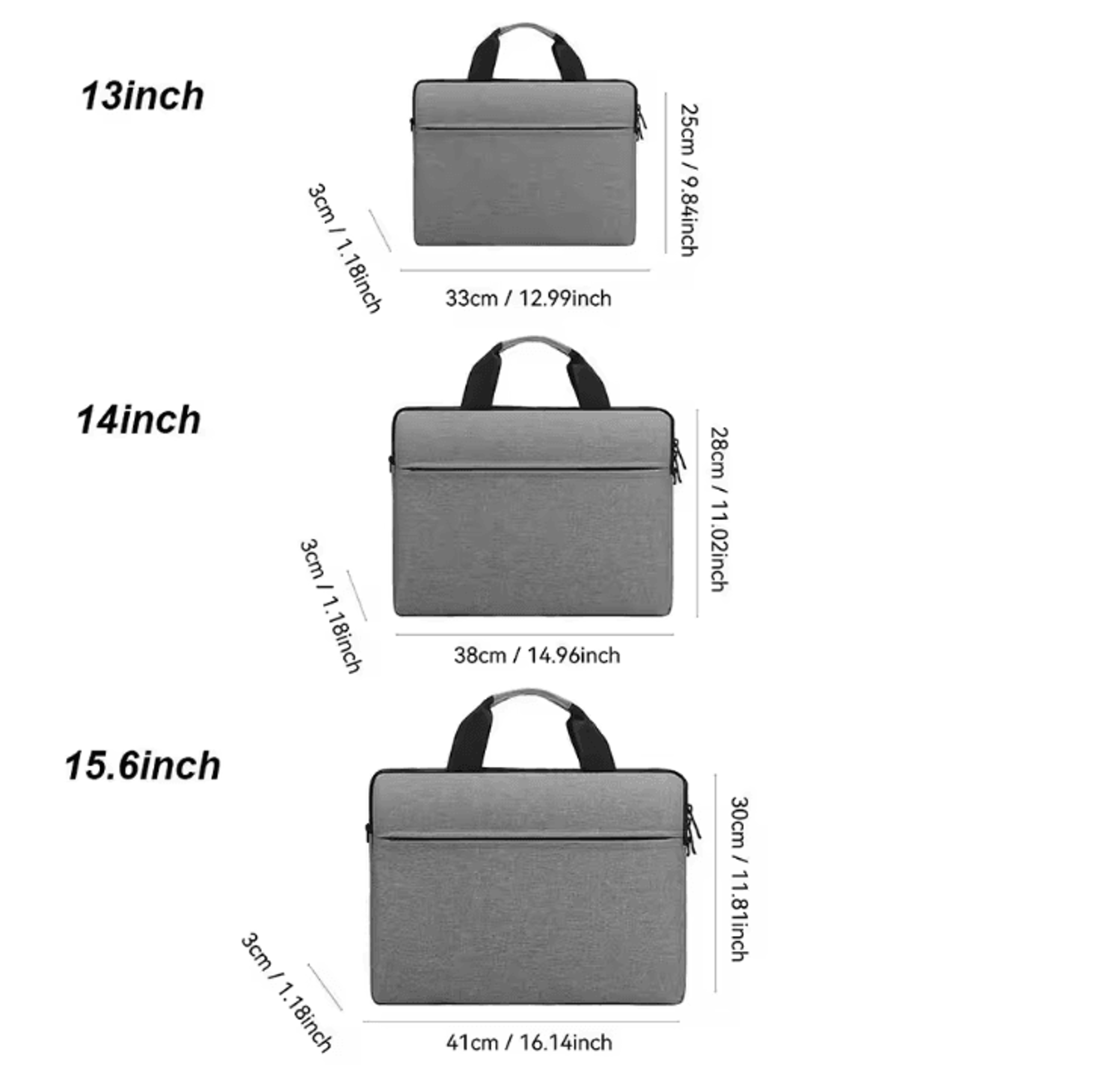 Ultra Thin Laptop Sleeve Shoulder Bag Case For 133156 Inch Notebooks 5